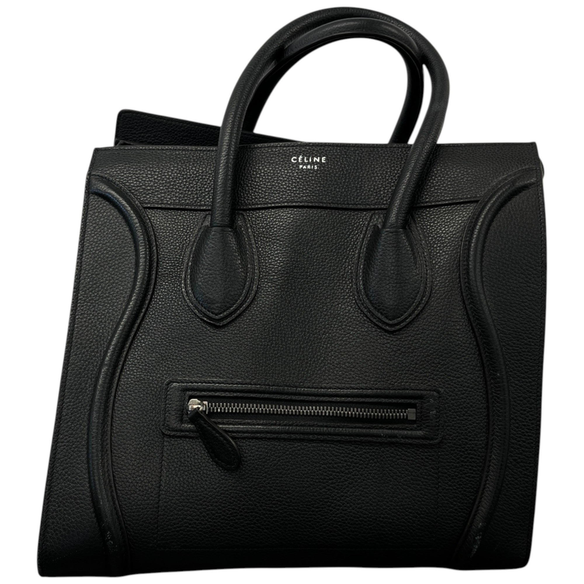 Women's Luggage Tote Bag Black