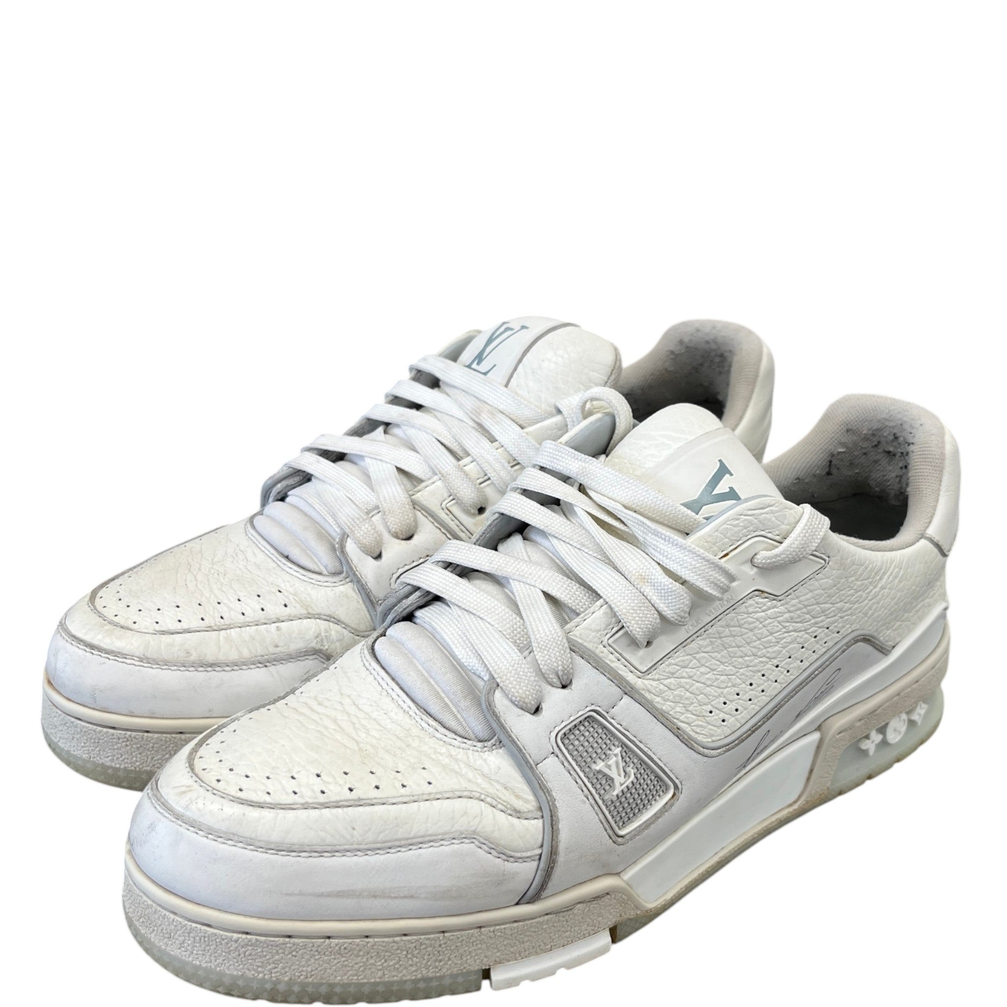 Men's Lv Low Trainers White Size EU 40 / UK 6