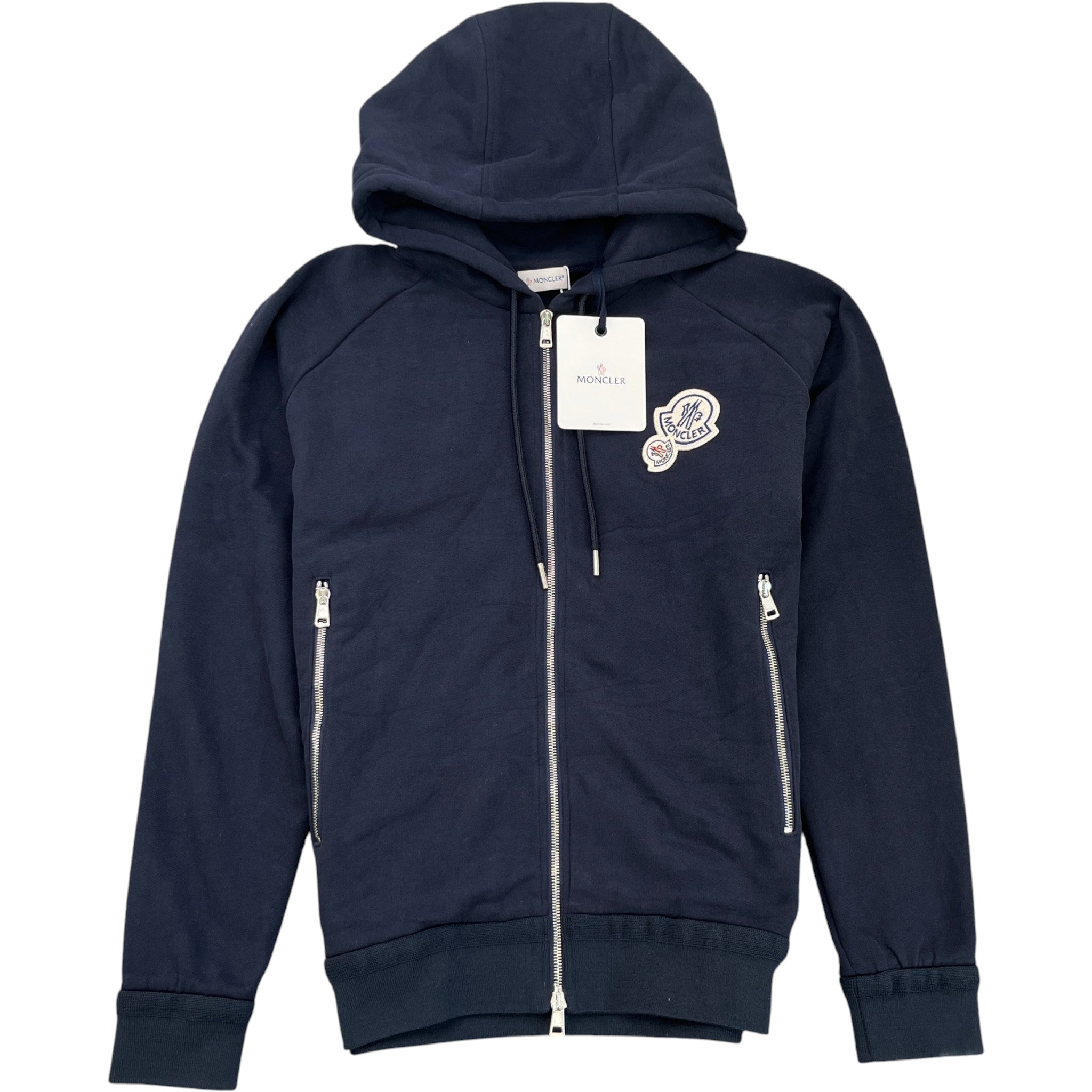 Men's Maglia Cardigan Hoodie Navy Size XL