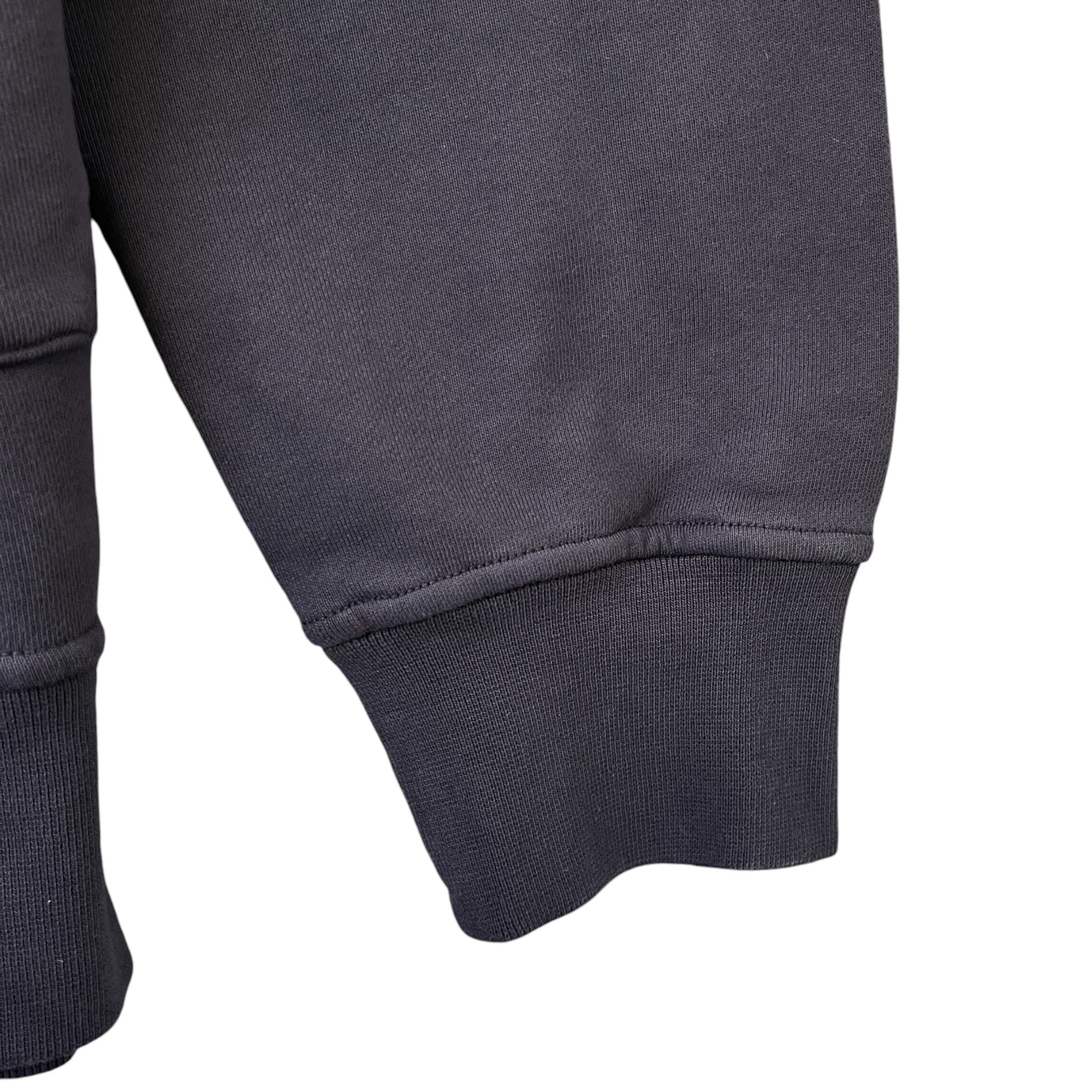 Men's Applique Logo Hoodie Navy Size M