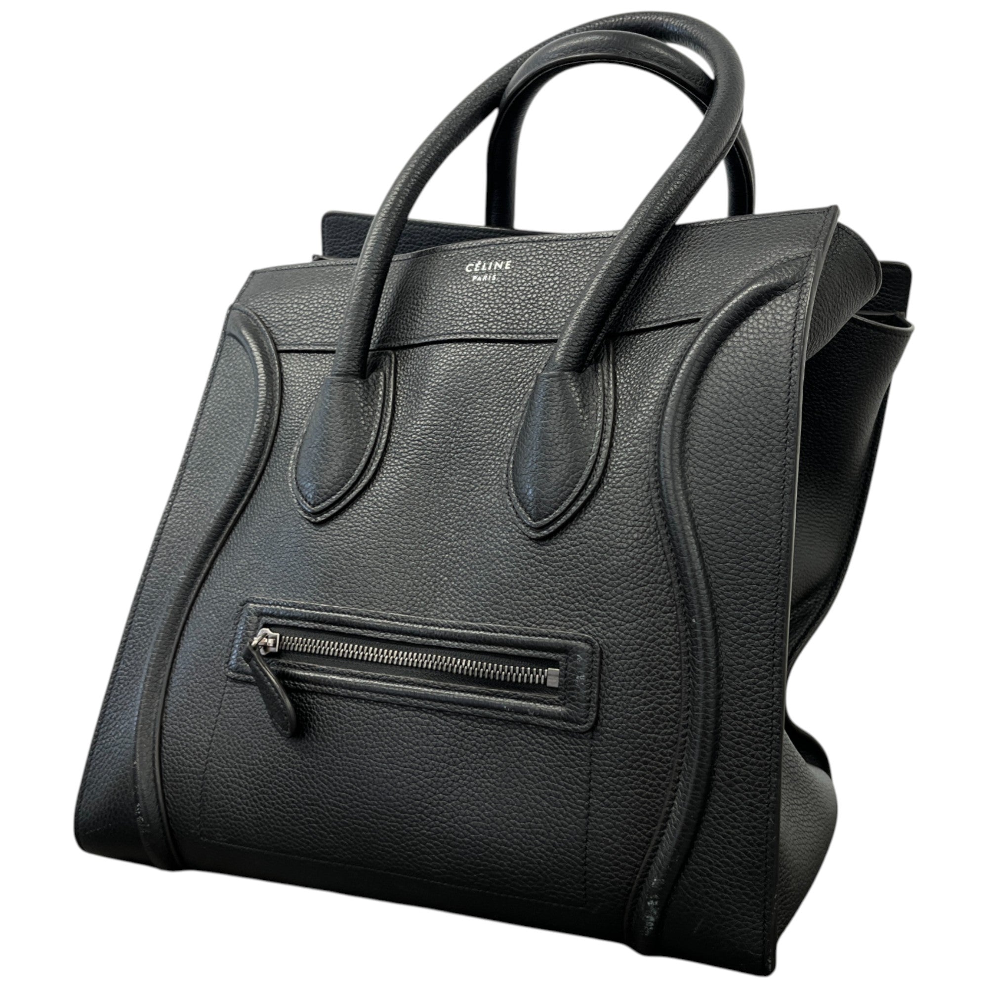 Women's Luggage Tote Bag Black