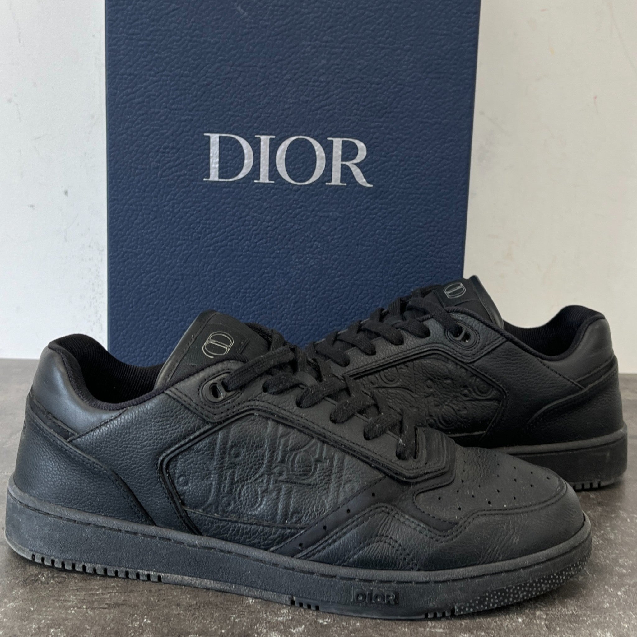 Men's B27 Uptown Low Trainers Black Size EU 42.5 / UK 8.5