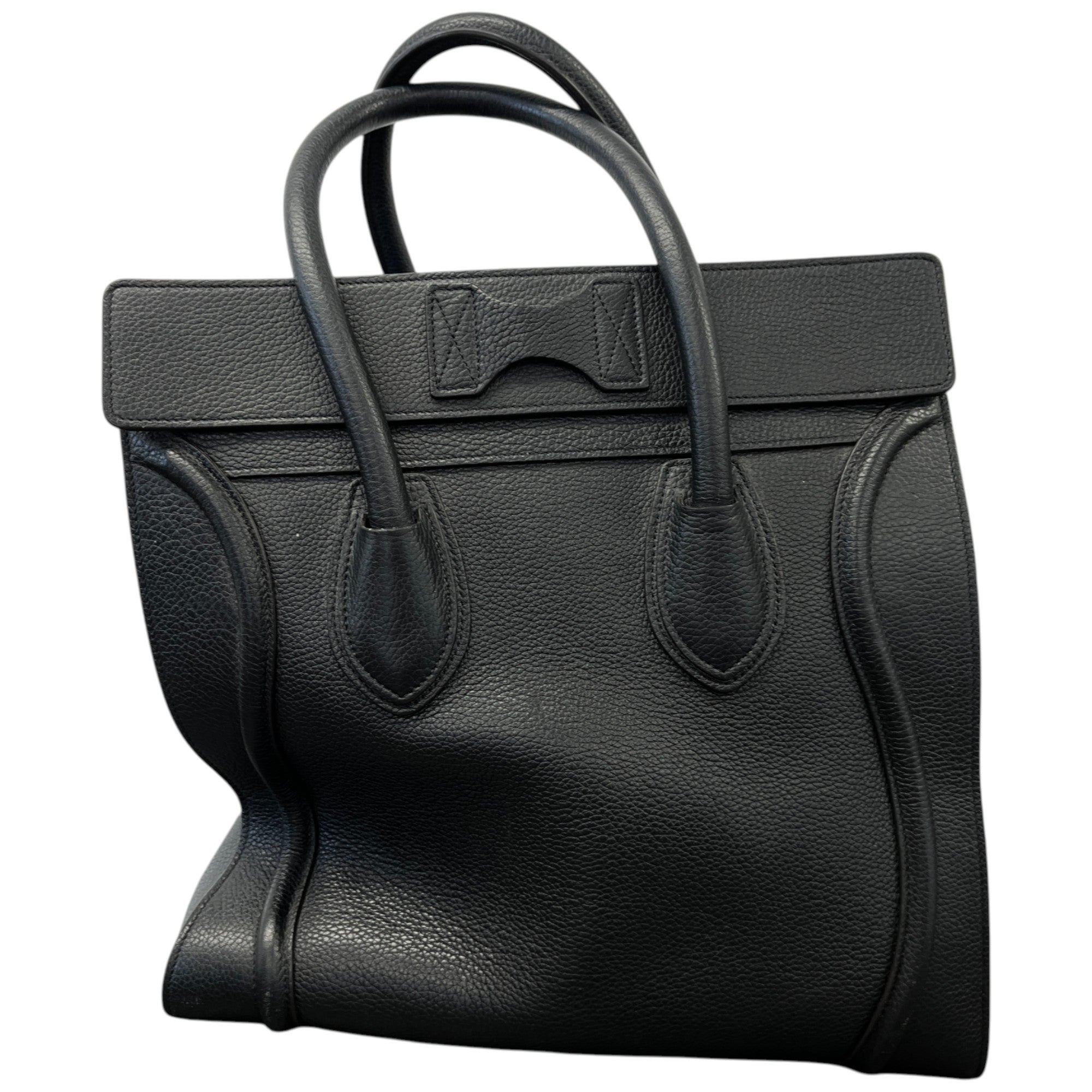 Women's Luggage Tote Bag Black