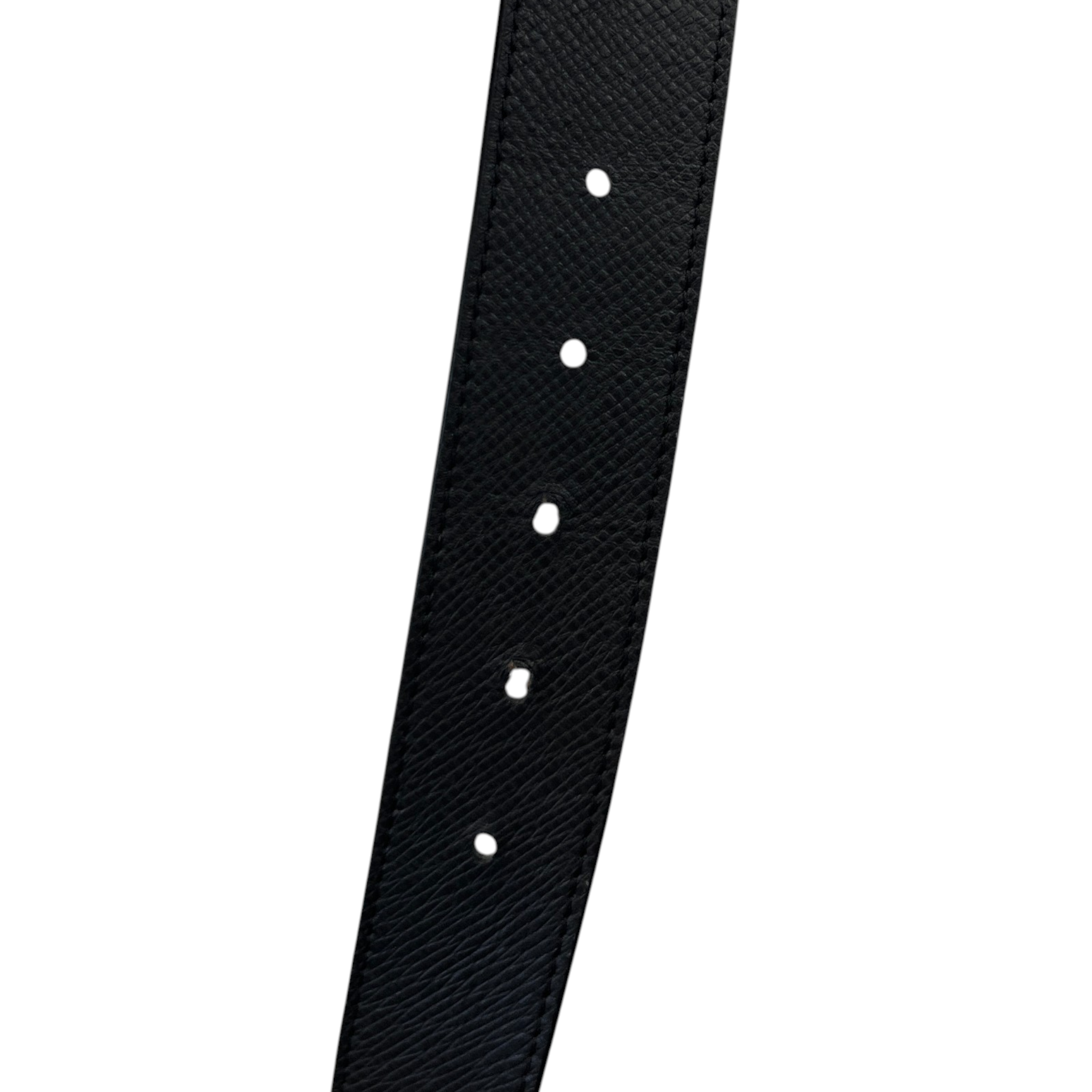 Men's Santur Metropole Taiga Belt Black Size 85CM / UK 10
