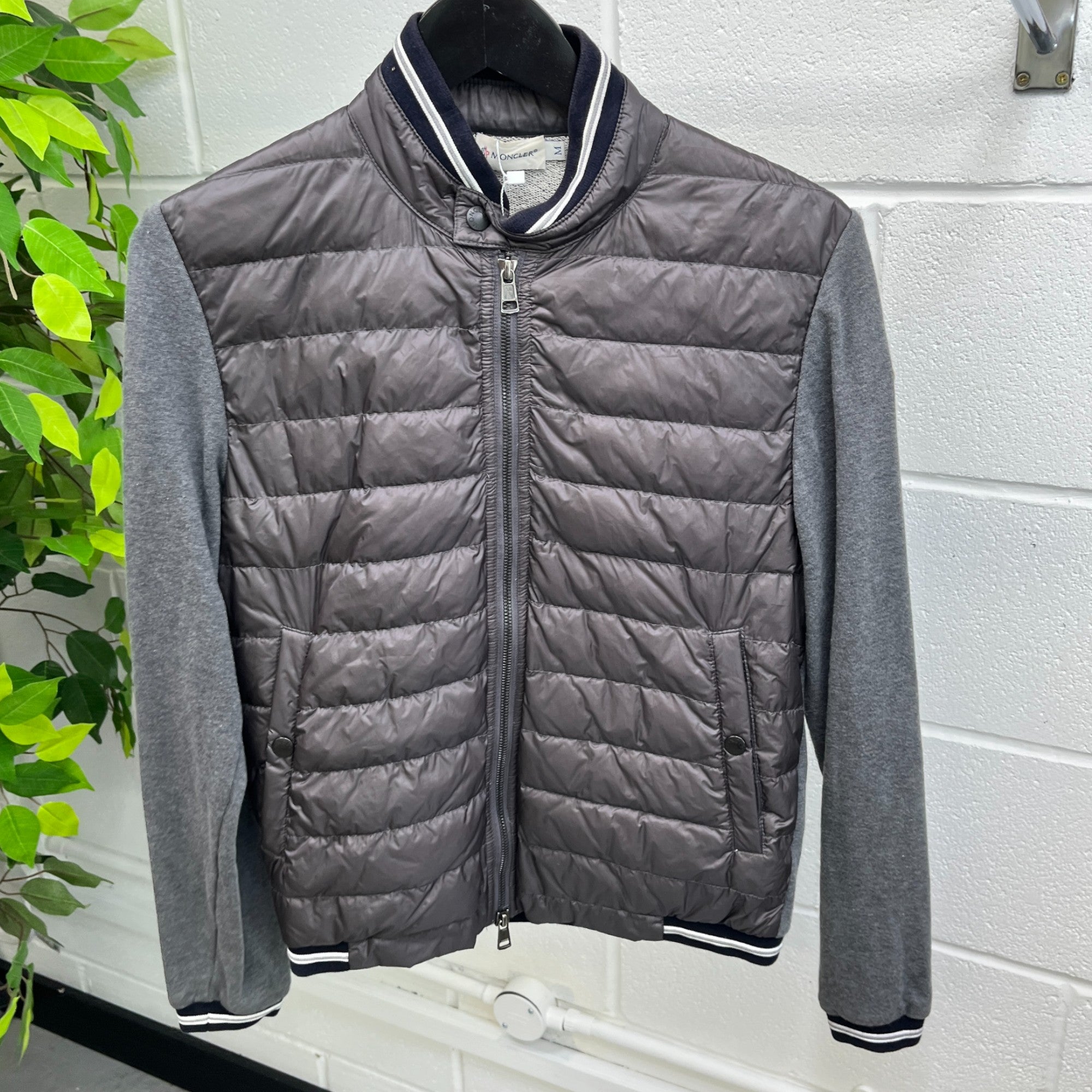 Men's Maglia Cardigan Jacket Grey Size M