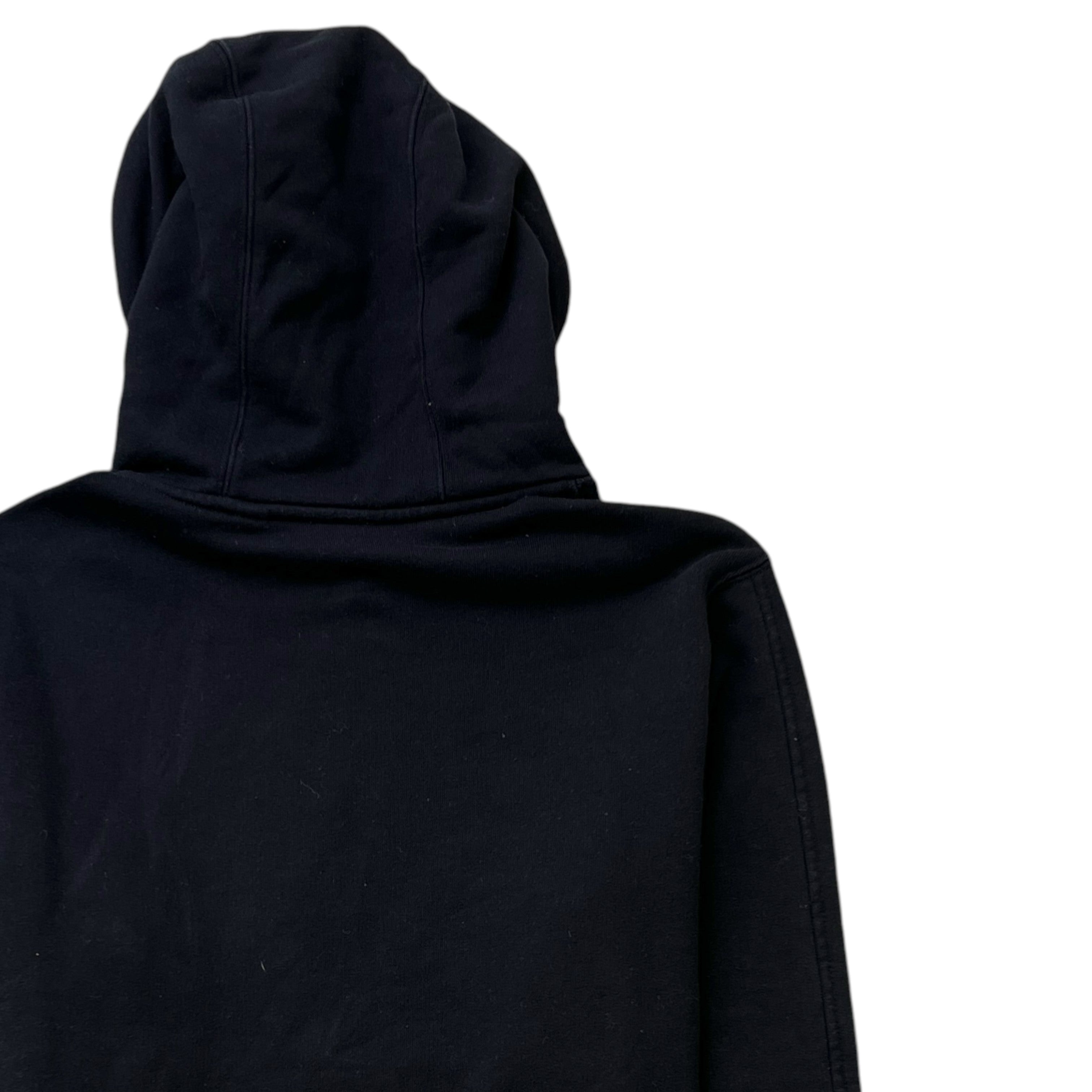 Women's Embroidered Logo Hoodie Black Size XS