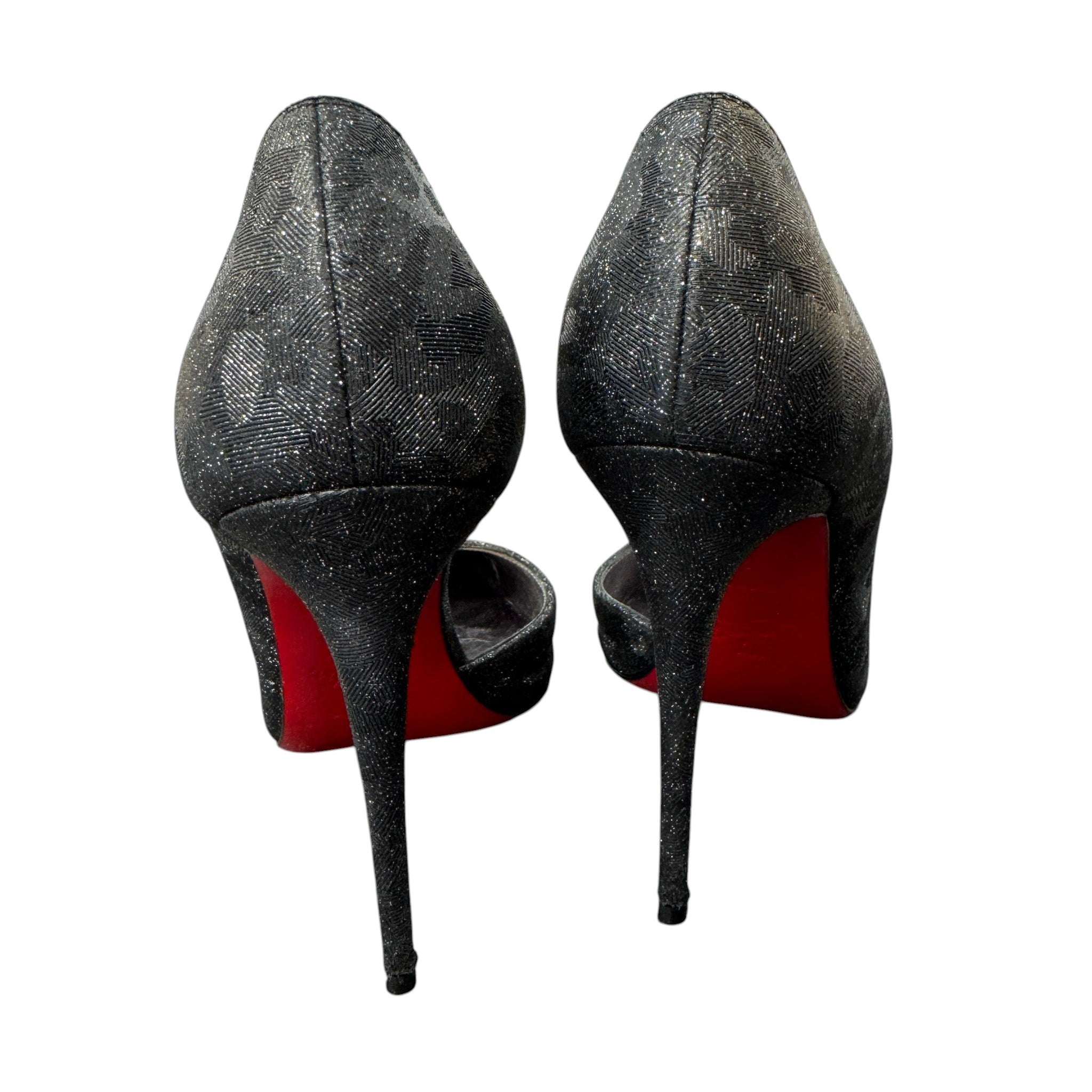 Women's Glitter Iriza Heels Grey Size EU 37 / UK 4