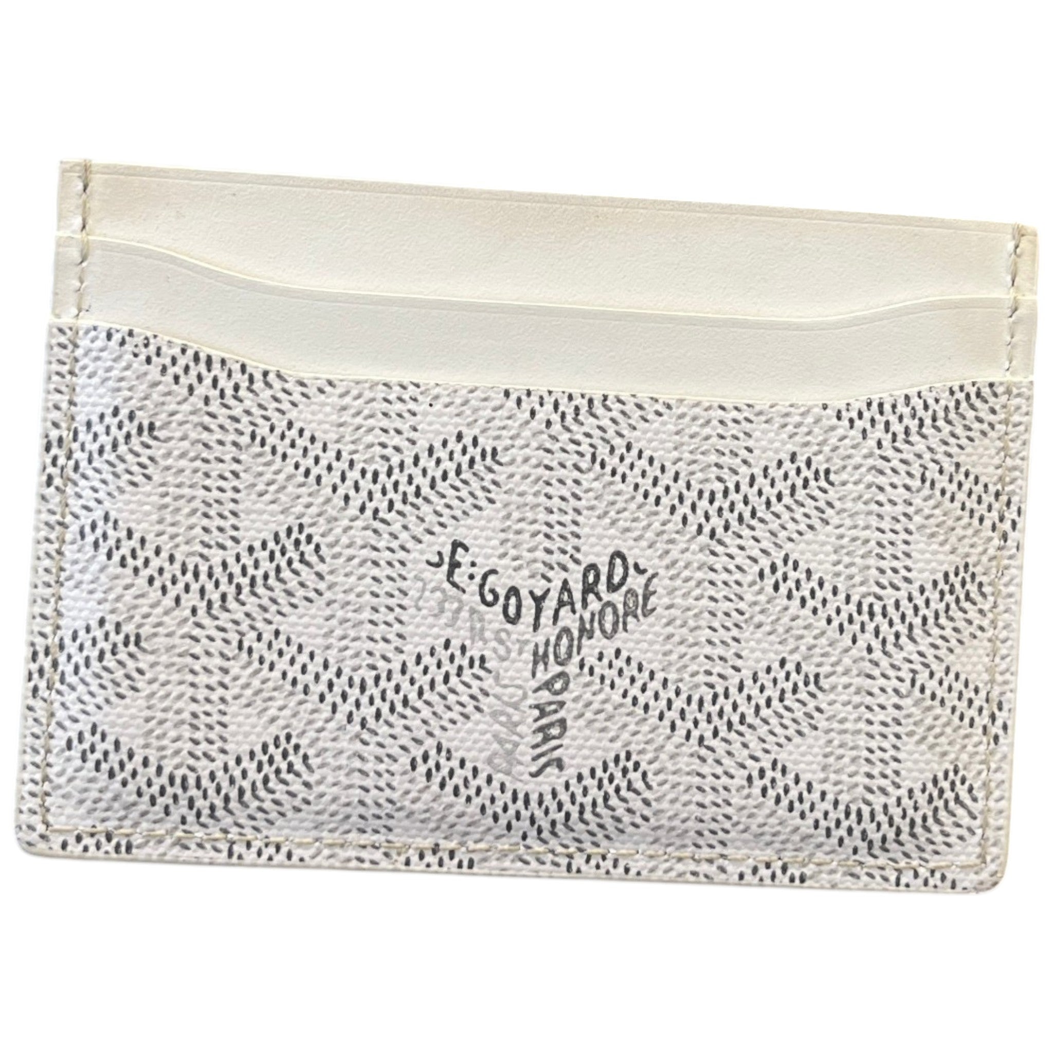 Men's Saint Sulplice Card Holder White