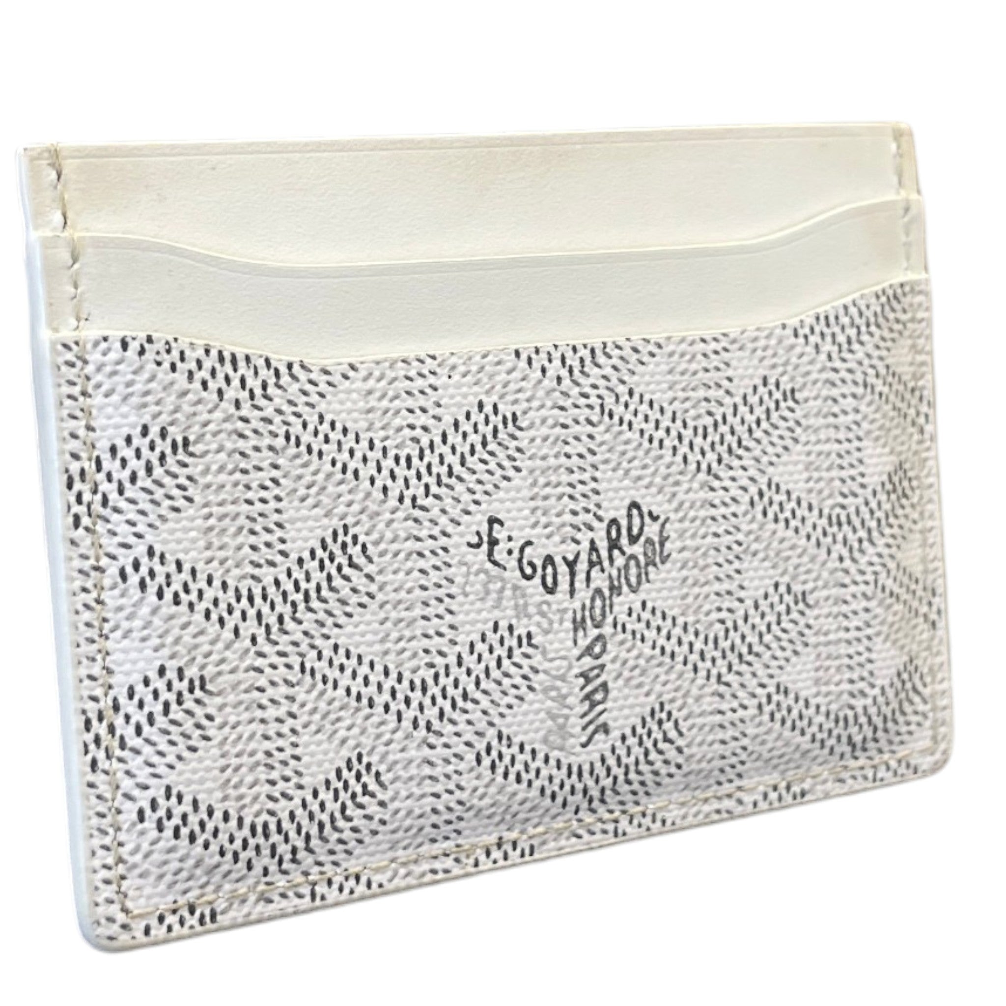 Men's Saint Sulplice Card Holder White