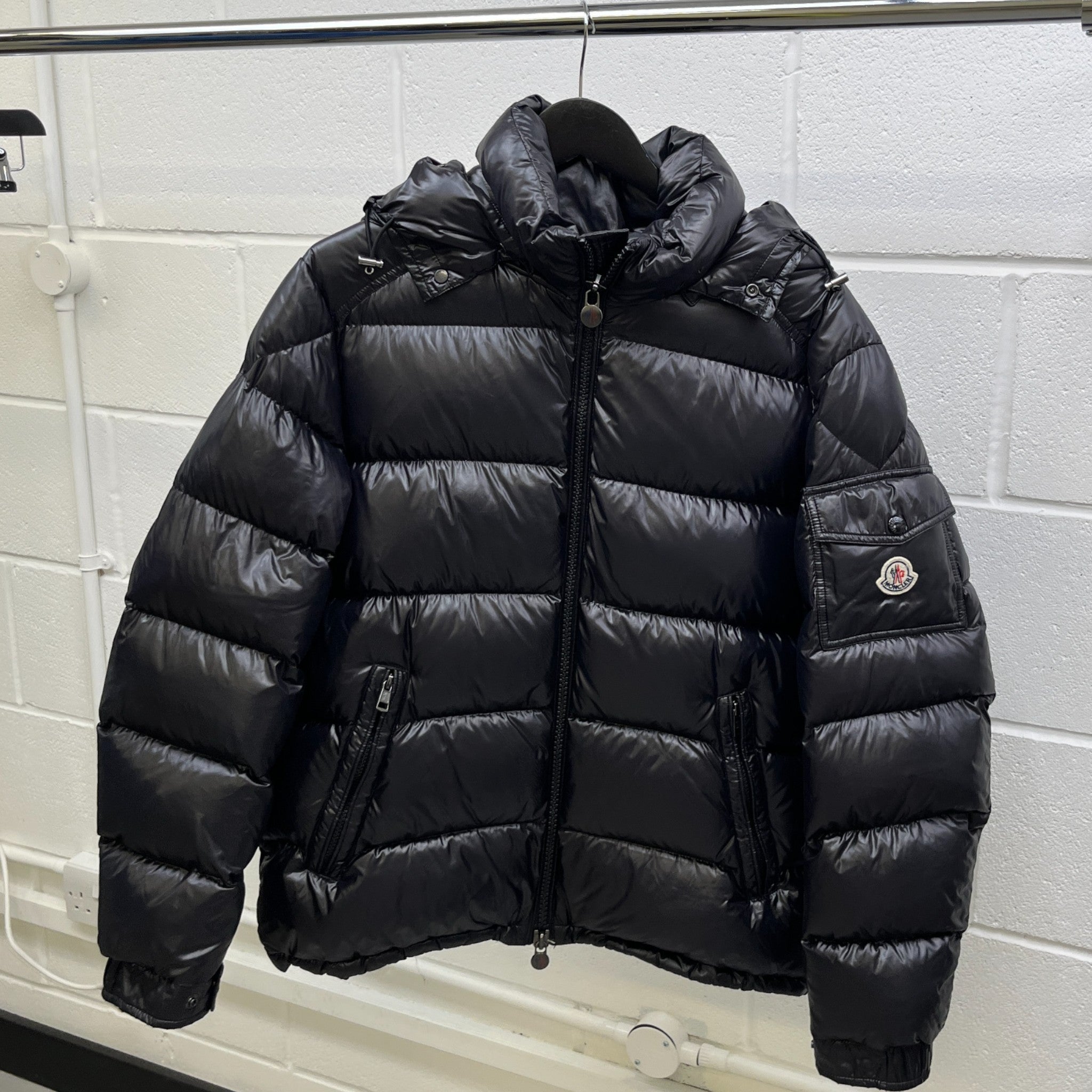 Men's Maya Down Jacket Black Size 4 / XL