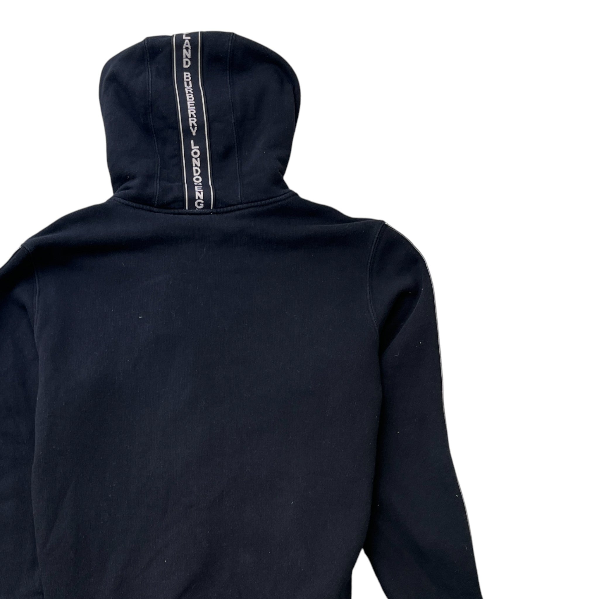 Men's Logo Print Track Jacket Black Size S