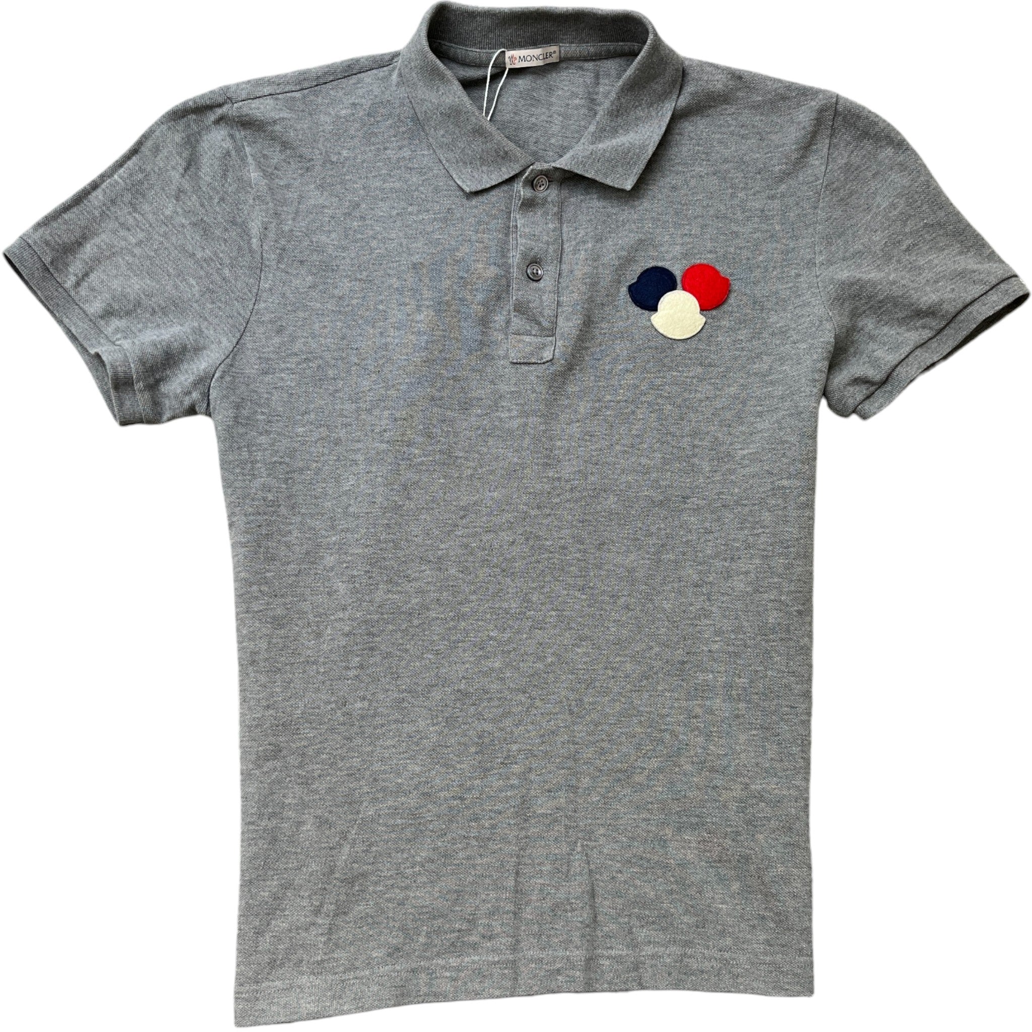 Men's Maglia Polo Shirt Grey Size M