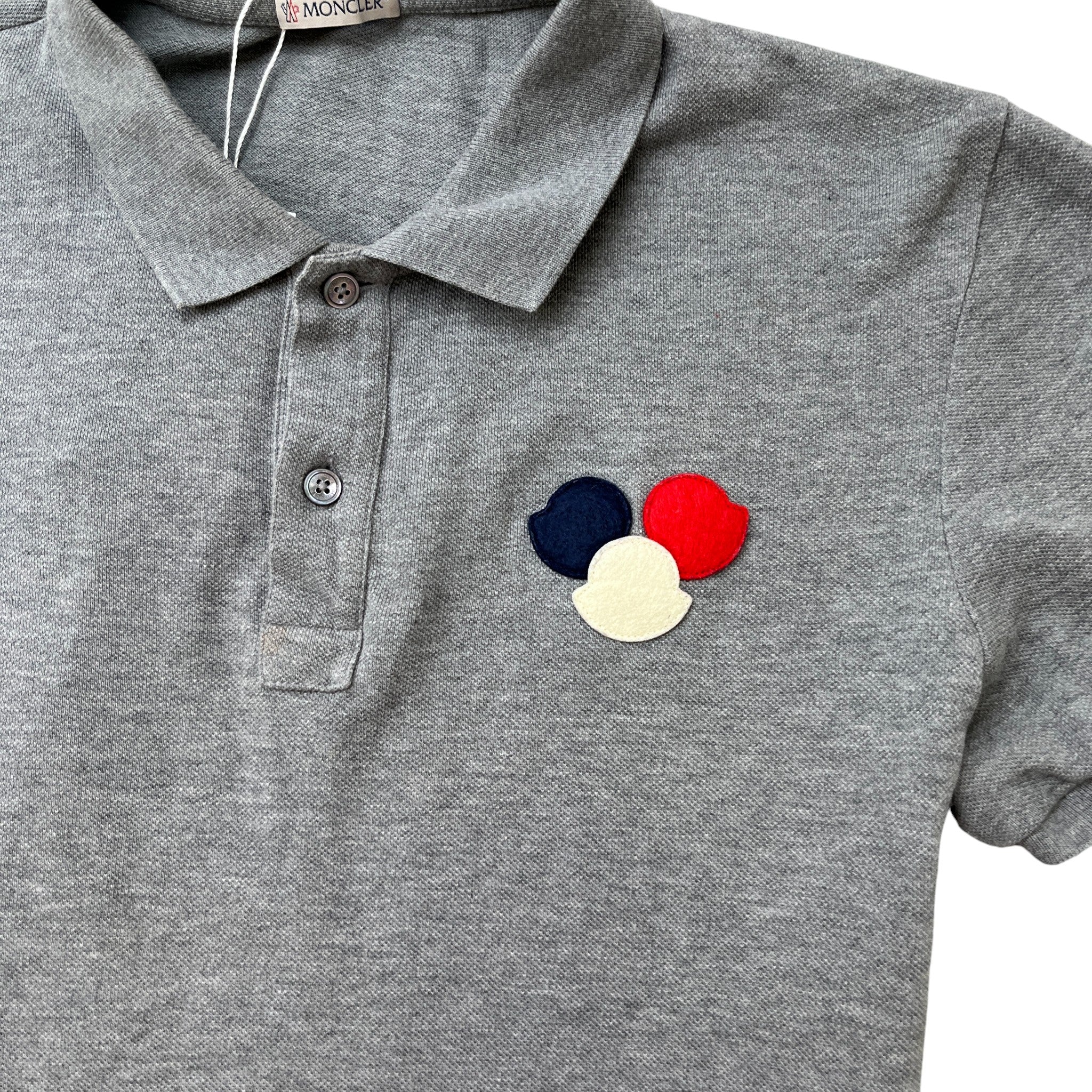 Men's Maglia Polo Shirt Grey Size M