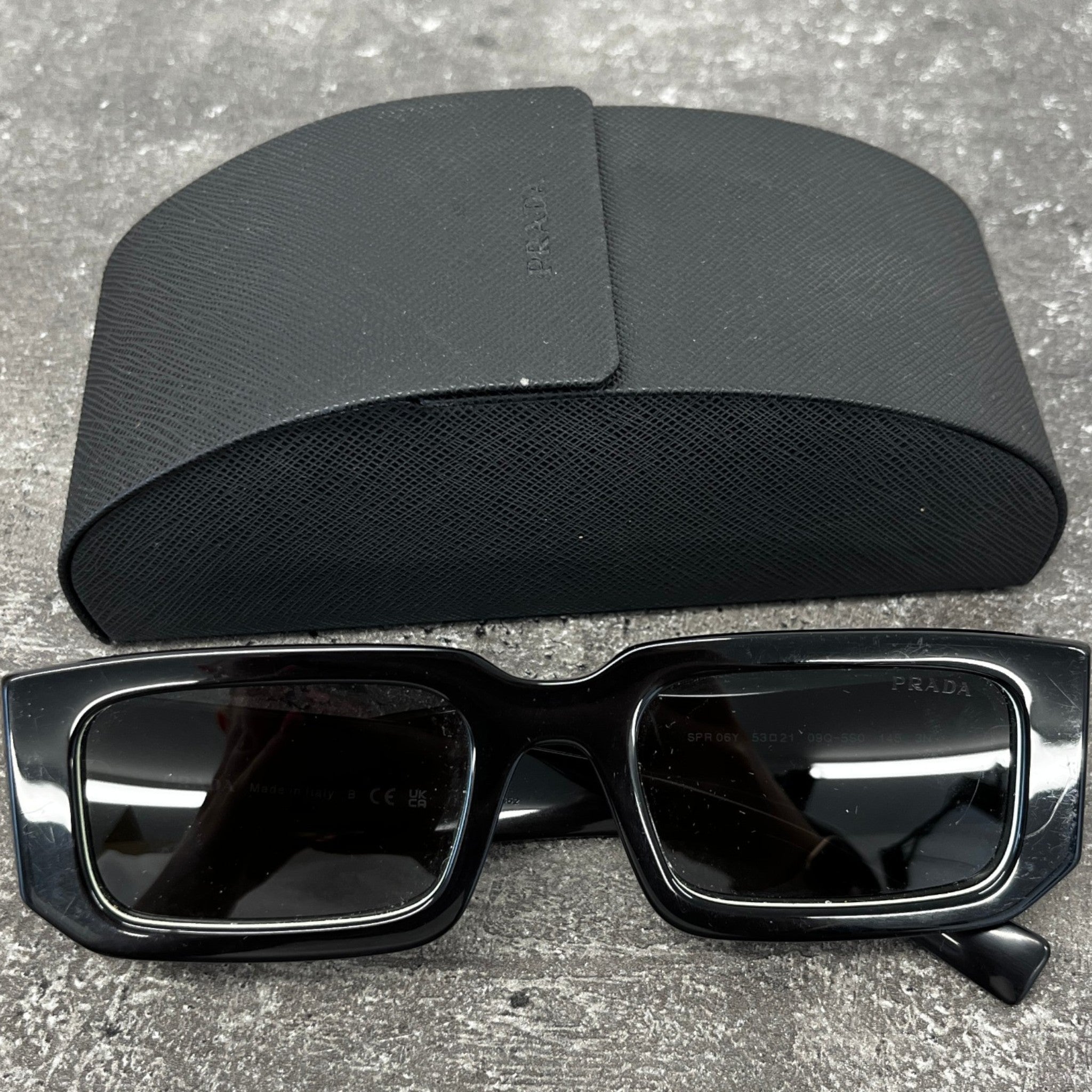 Men's Spr06Y Sunglasses Black