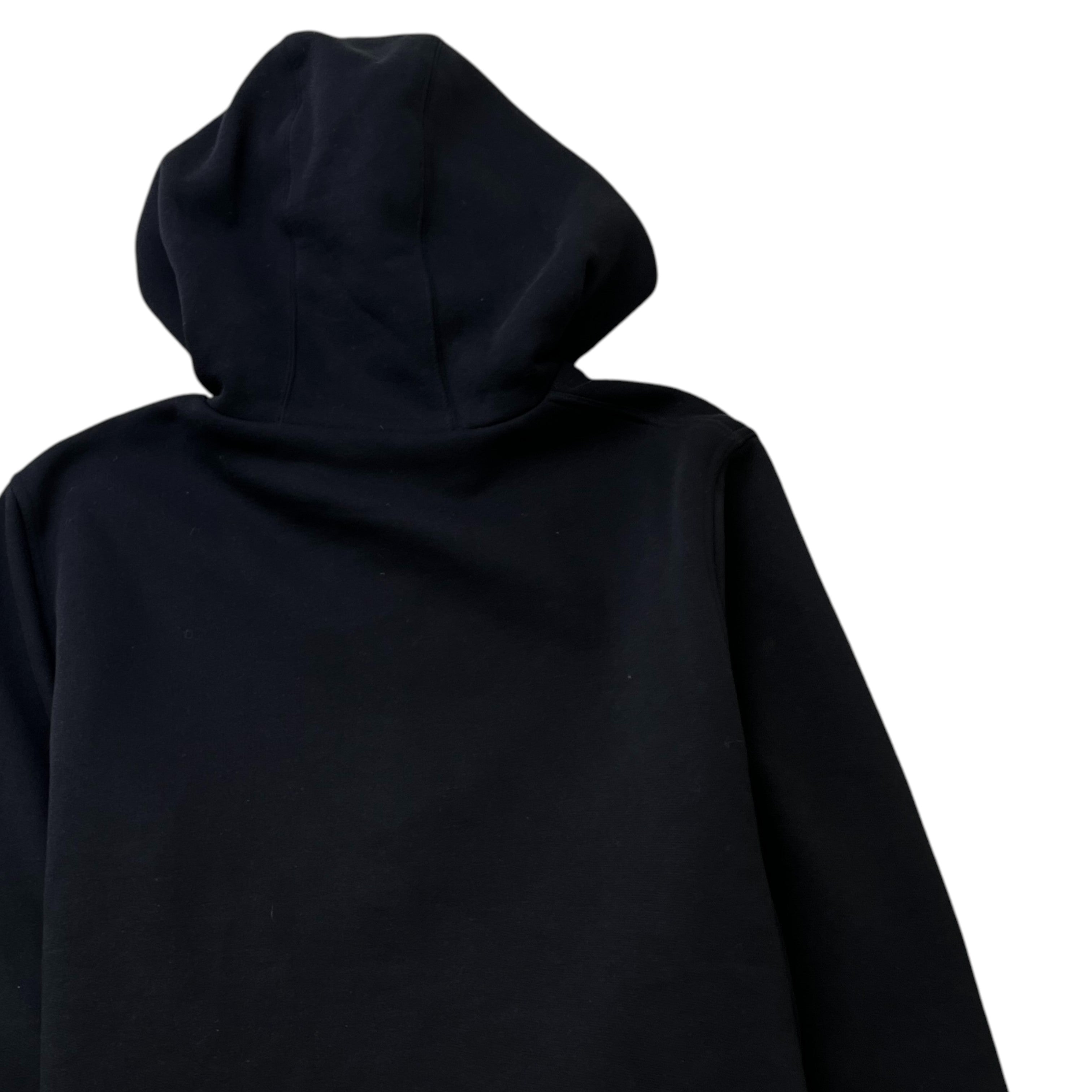 Men's Checkered Track Jacket Black Size XL