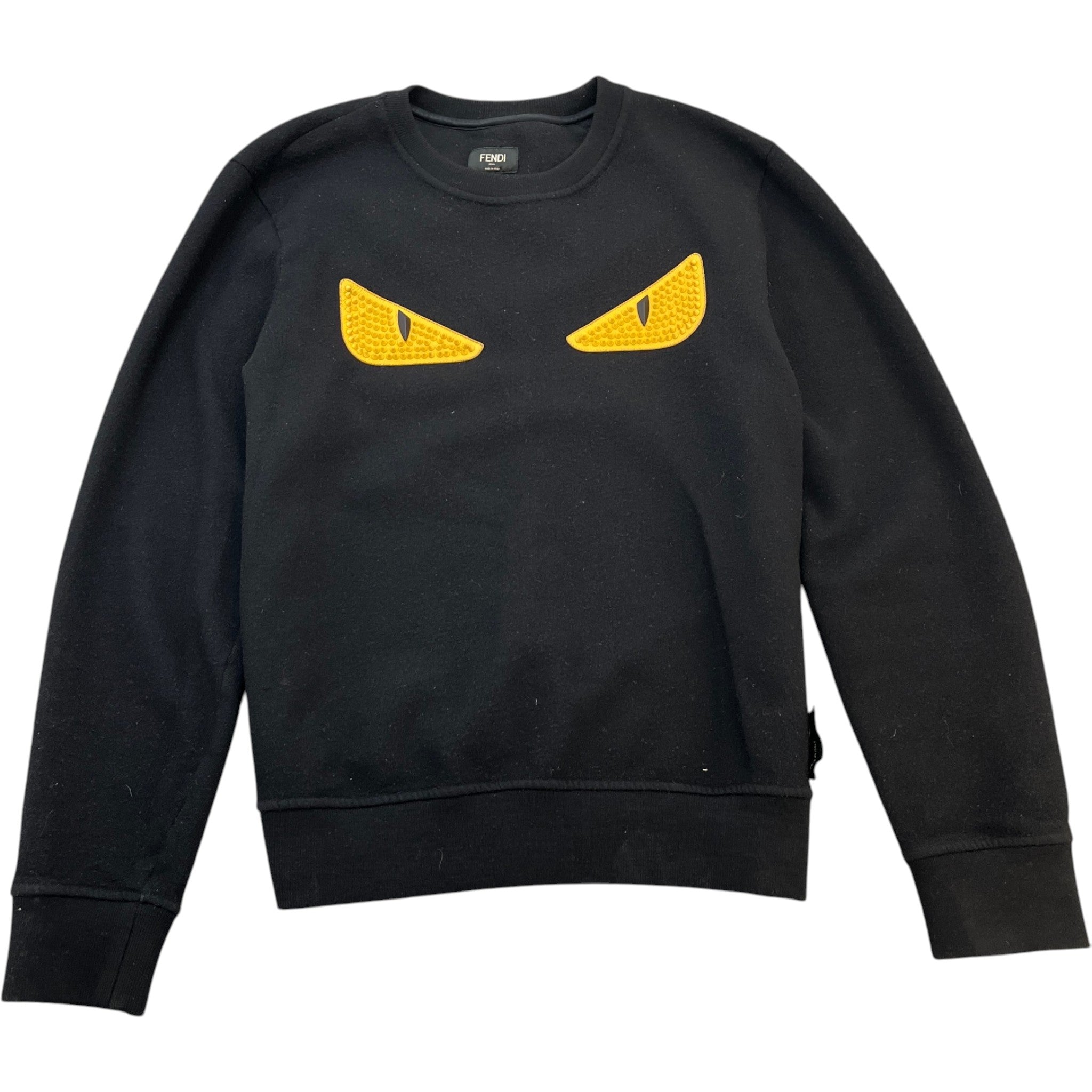 Men's Monster Eye Sweatshirt Black Size IT 48 / UK M