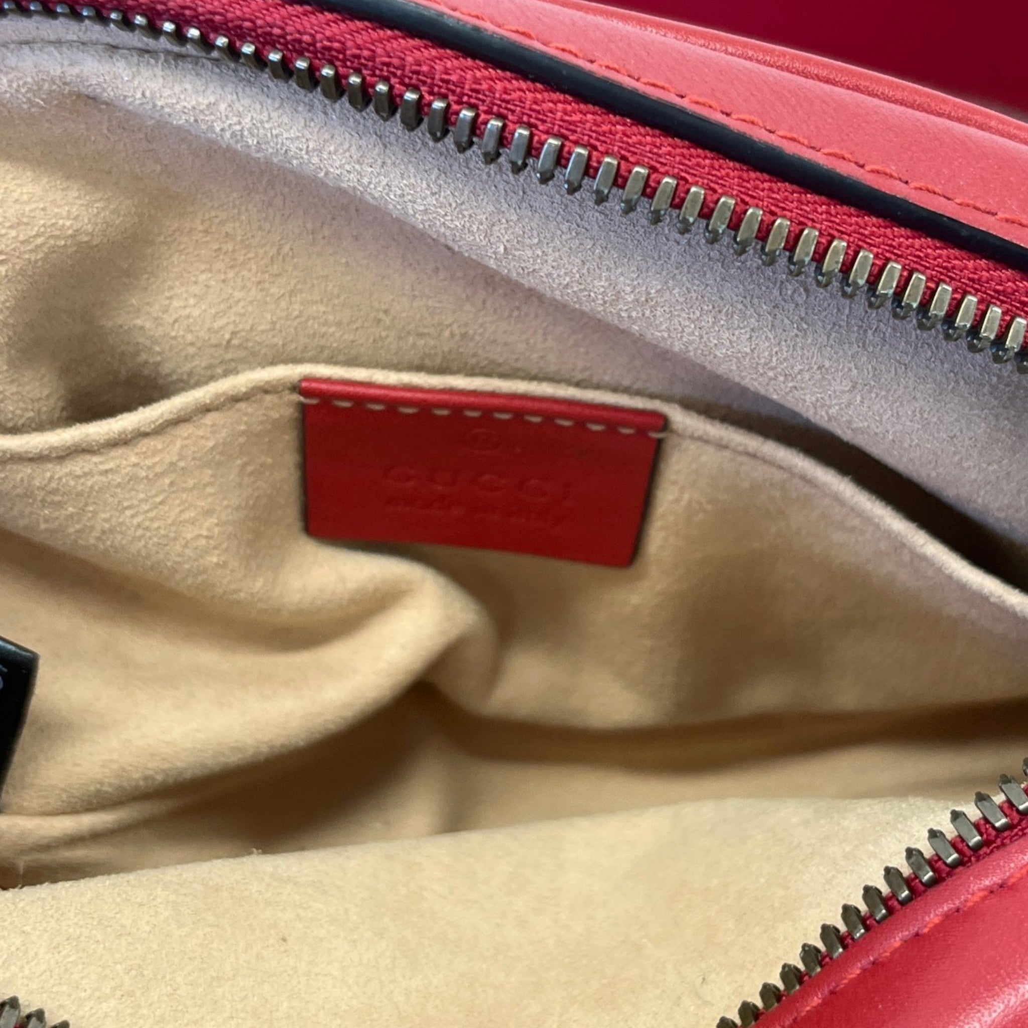 Women's Gg Marmont Belt Bag Red