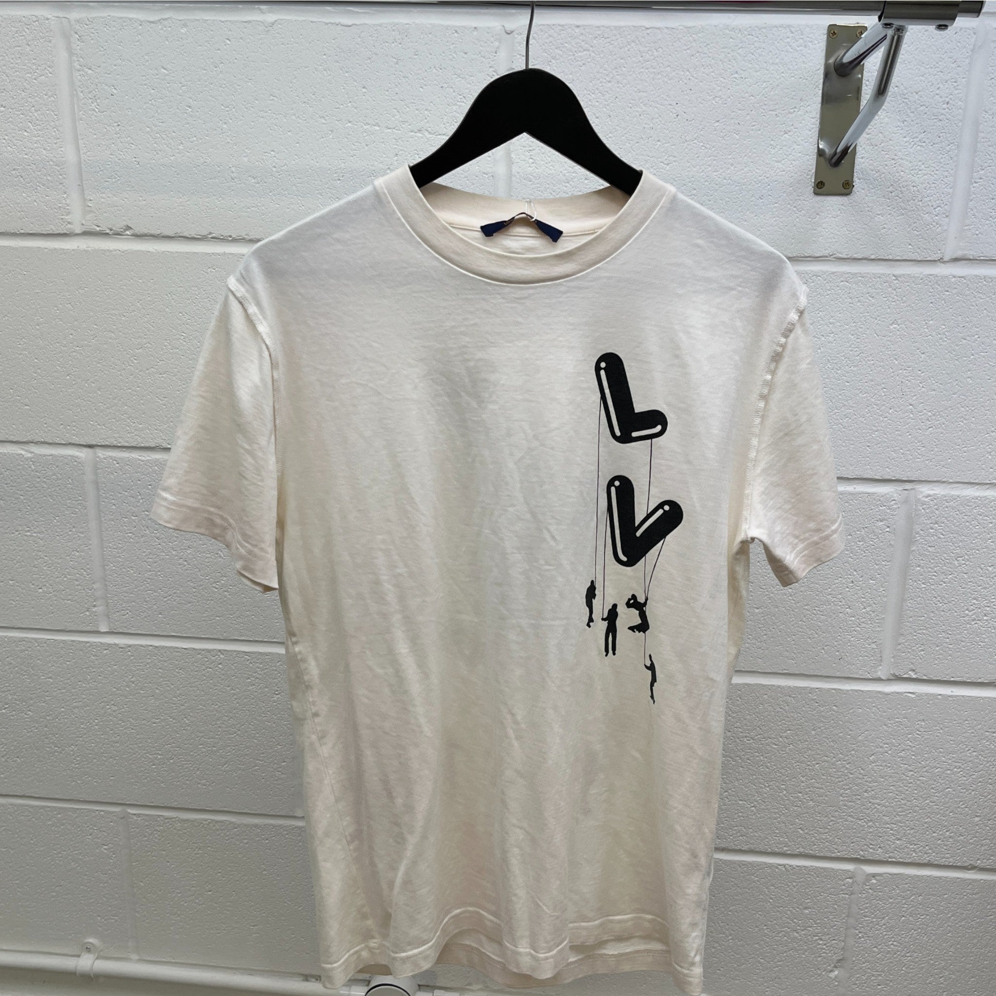 Men's Paratropper T-Shirt White Size M