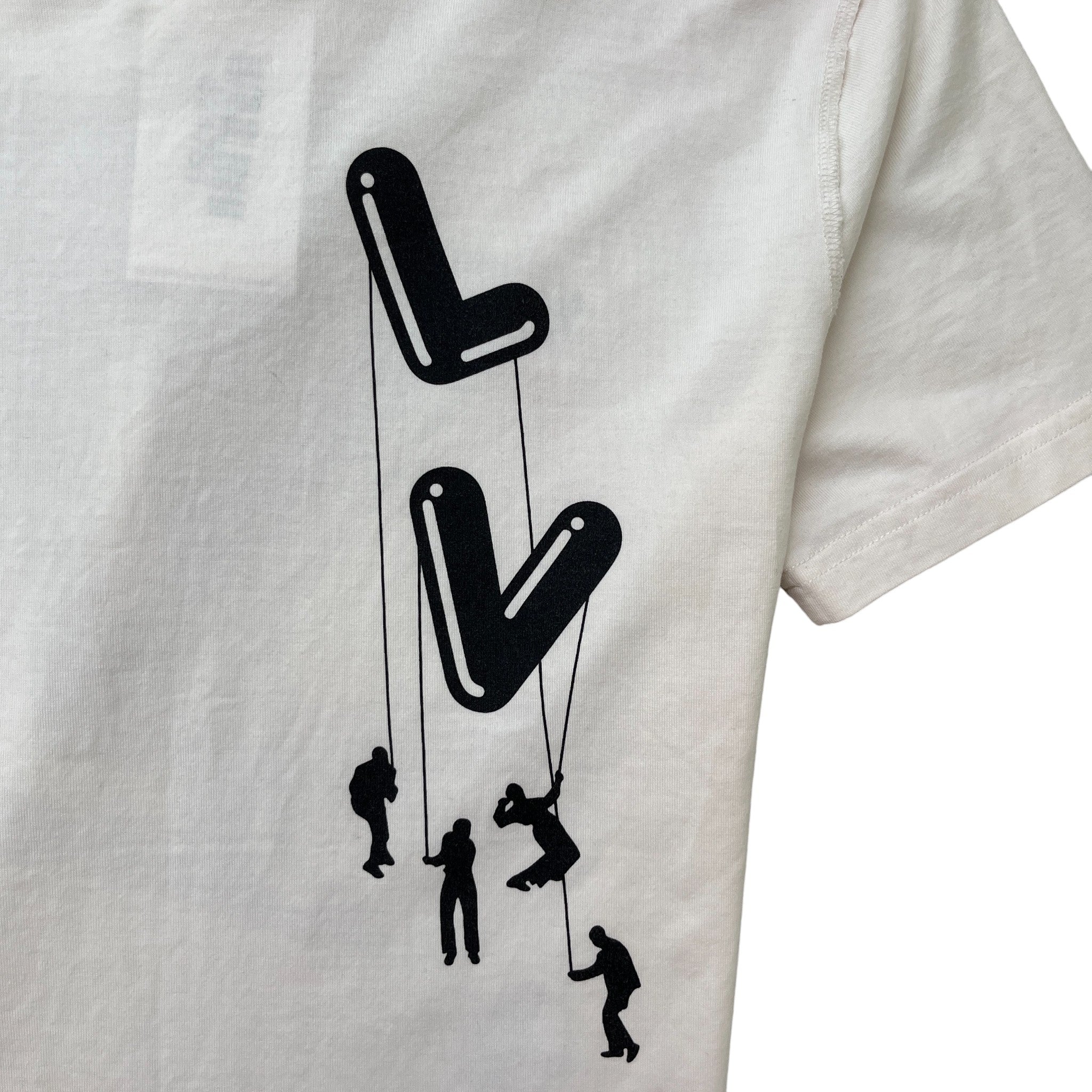 Men's Paratropper T-Shirt White Size M