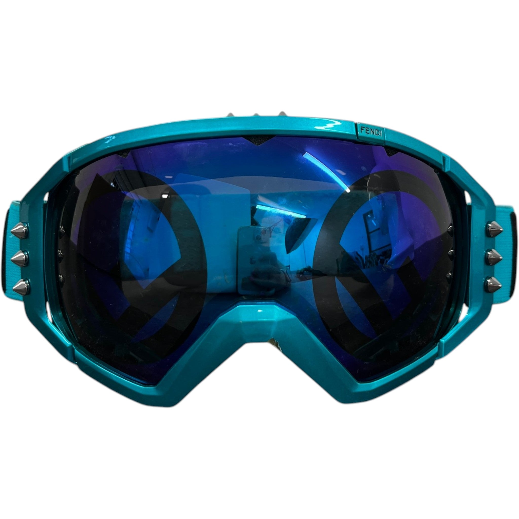 Men's Studded Sunglasses Blue