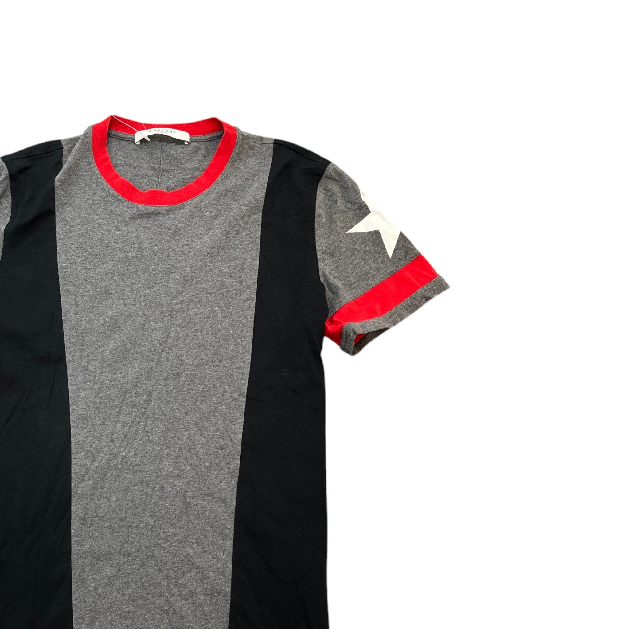 Men's Logo Print T-Shirt Grey Size S