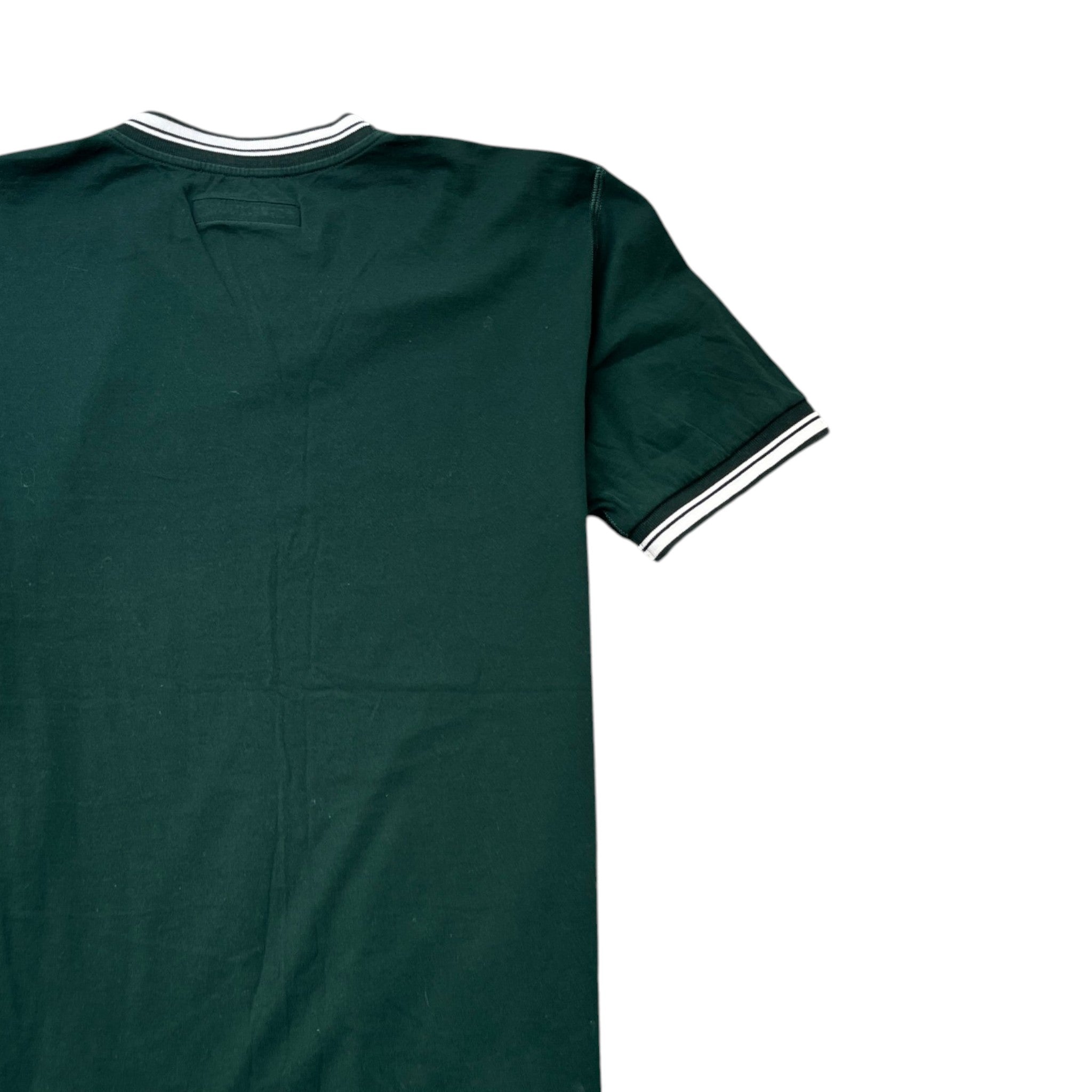 Men's Crown Print Logo T-Shirt Green Size IT 46 / UK S