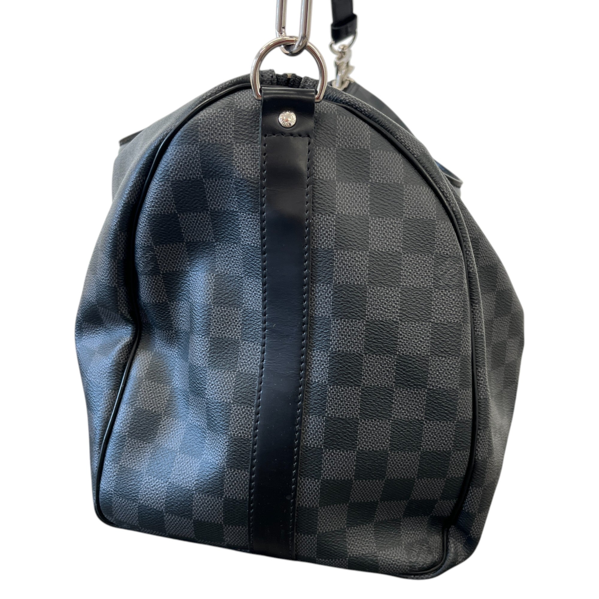 Men's Damier Graphite Keepall 45 Bag Grey