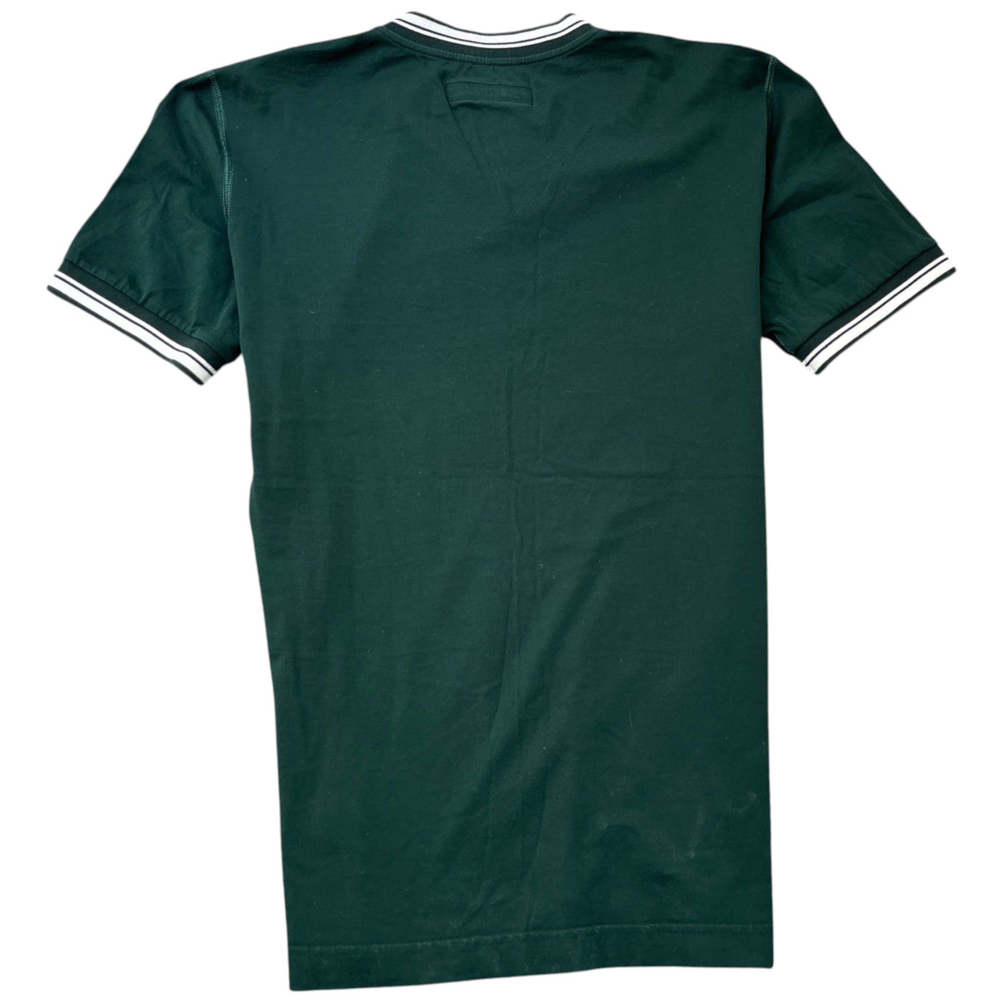 Men's Crown Print Logo T-Shirt Green Size IT 46 / UK S