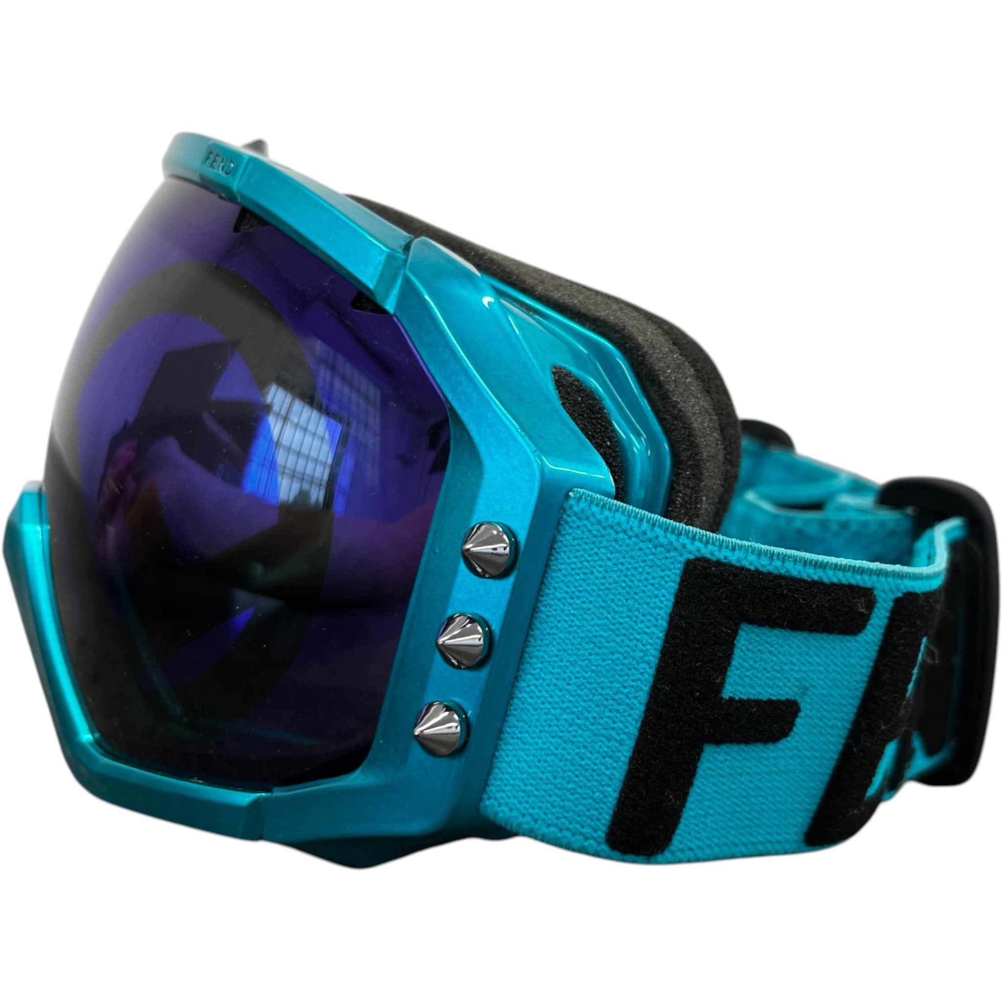 Men's Studded Sunglasses Blue
