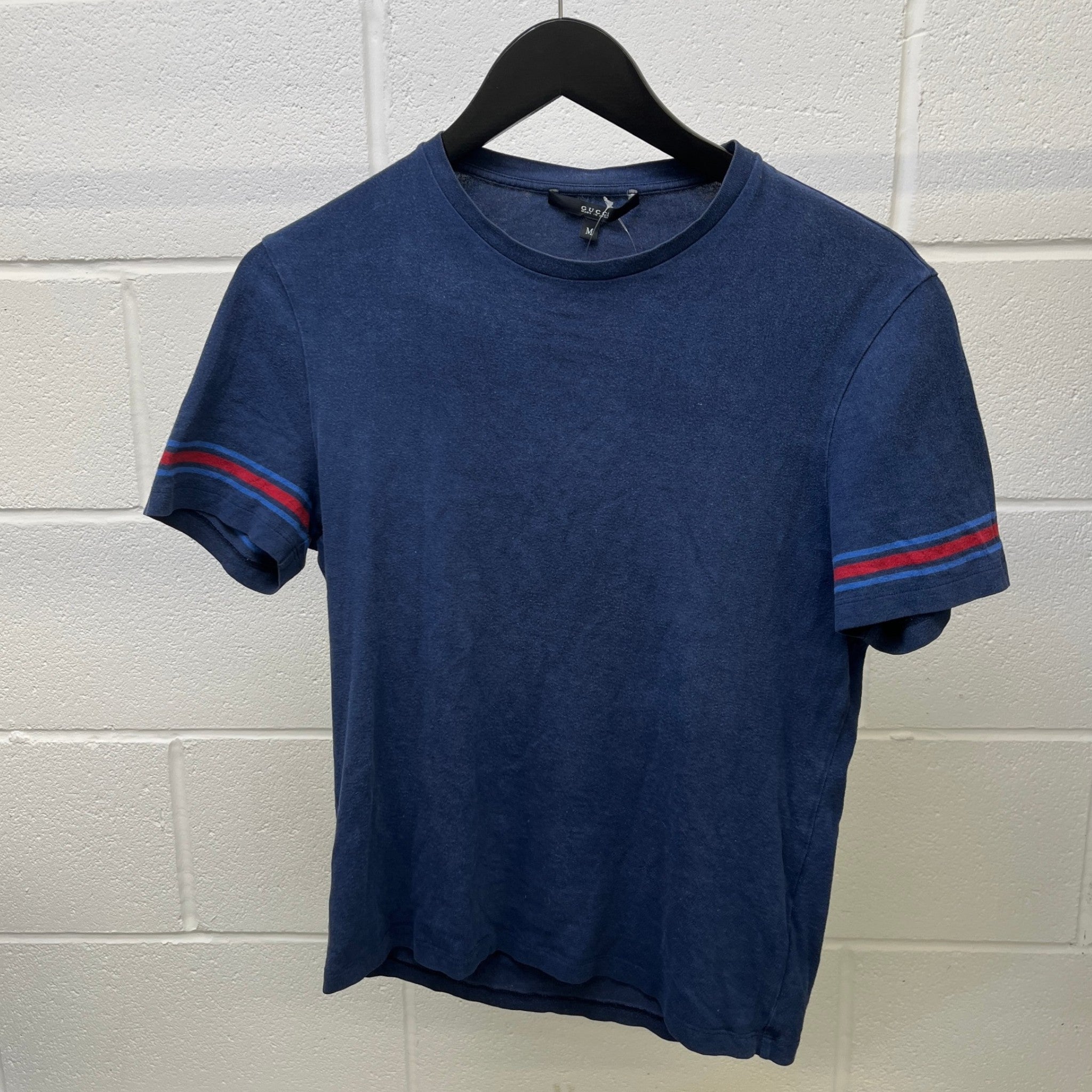 Men's Web T-Shirt Navy Size M