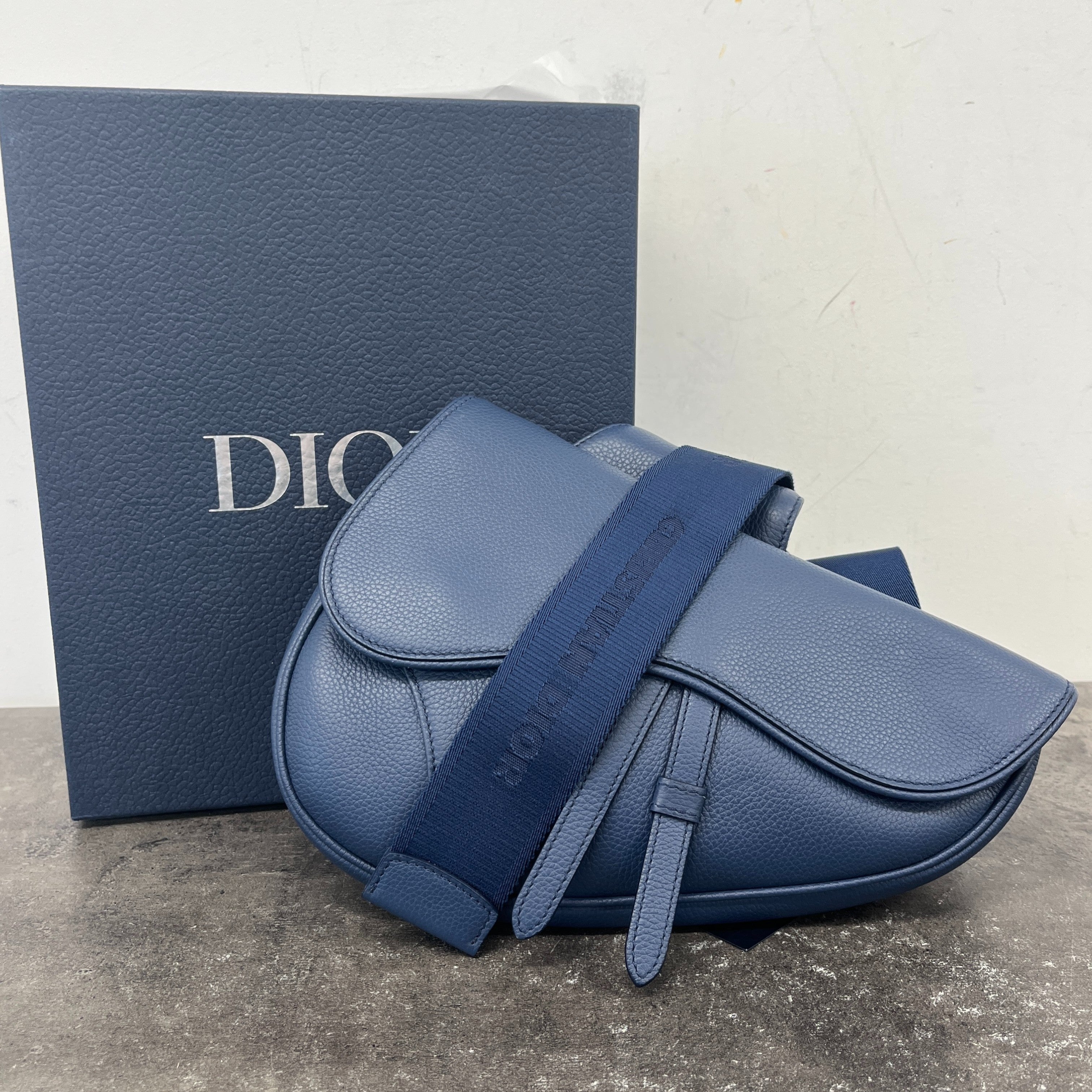 Men's Saddle Bag Blue