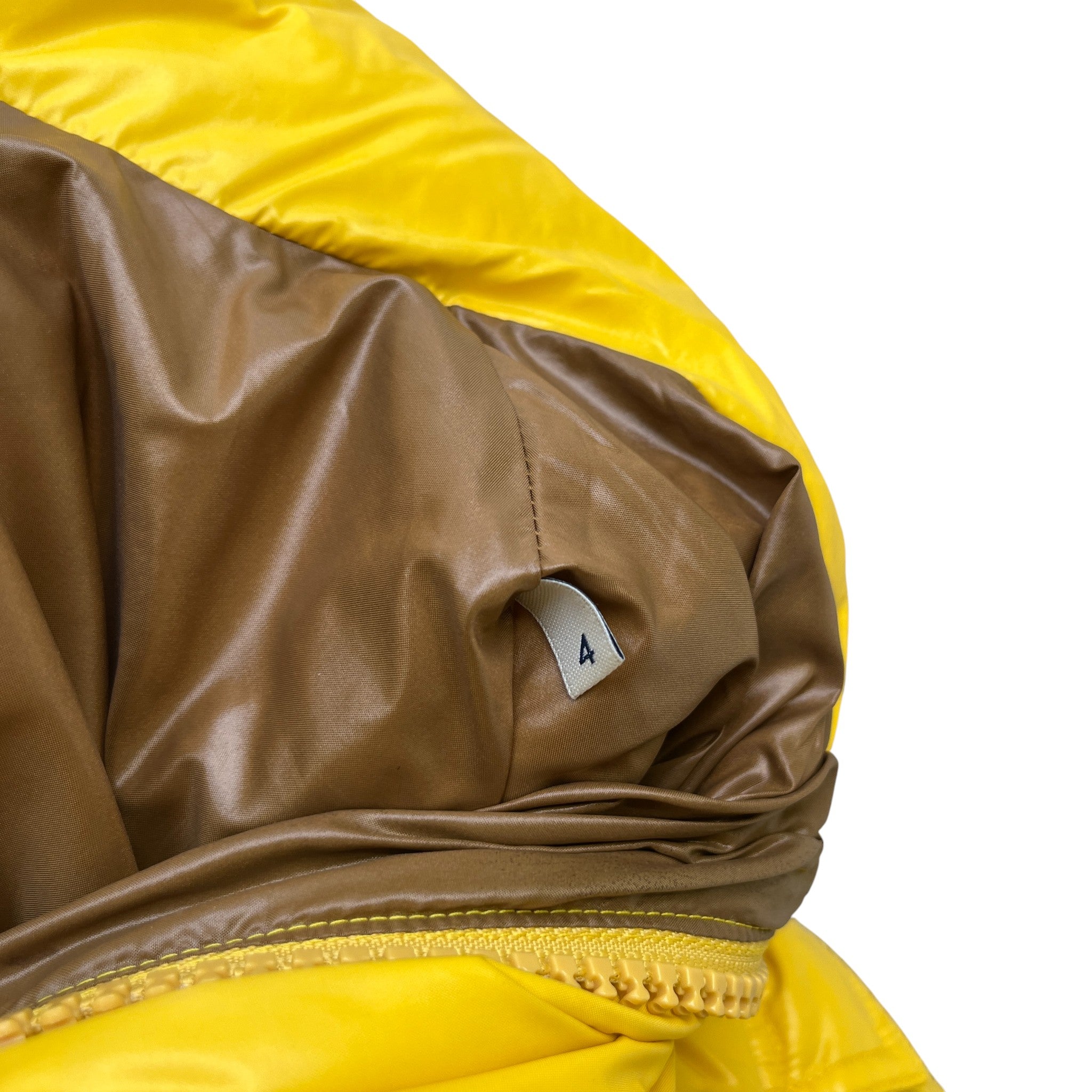 Men's Maya Down Jacket Yellow Size 4 / XL