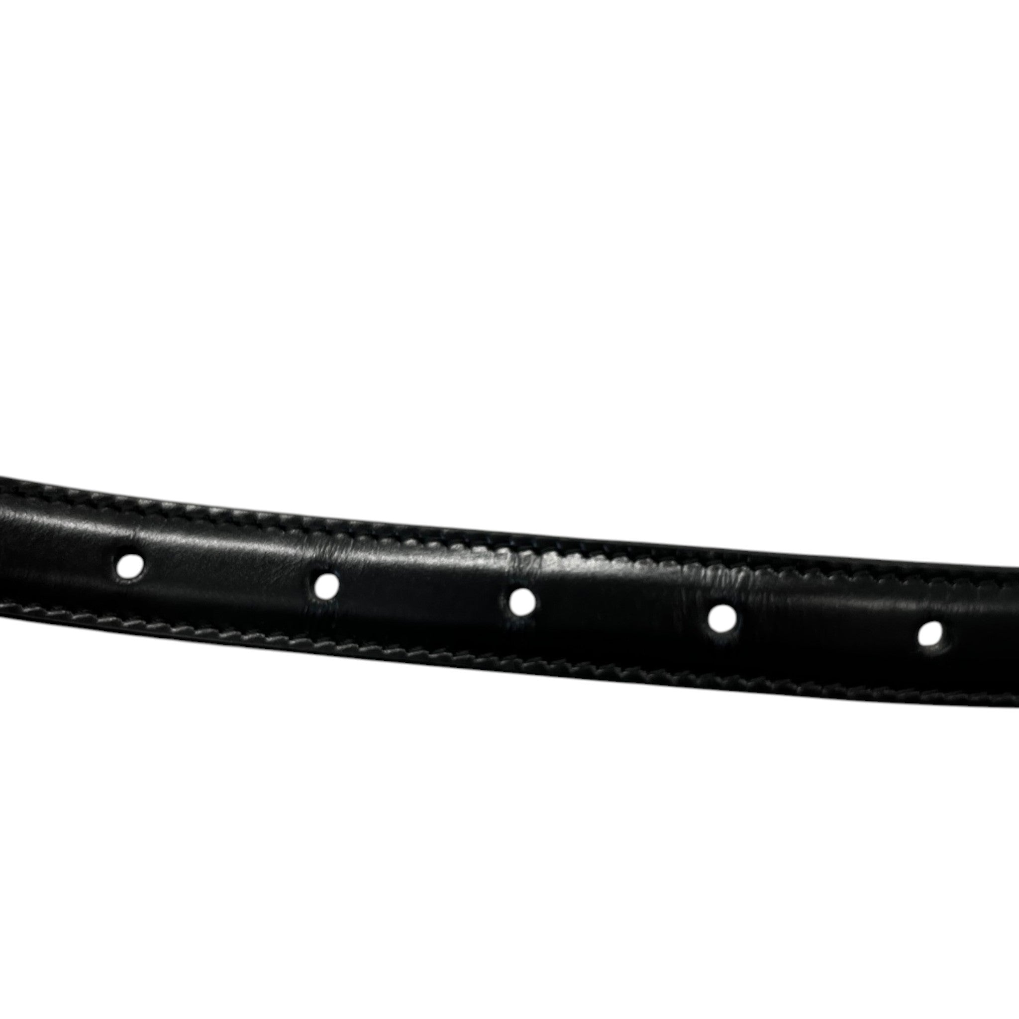 Women's Triomphe 20Mm Belt Black Size 70CM / UK 6