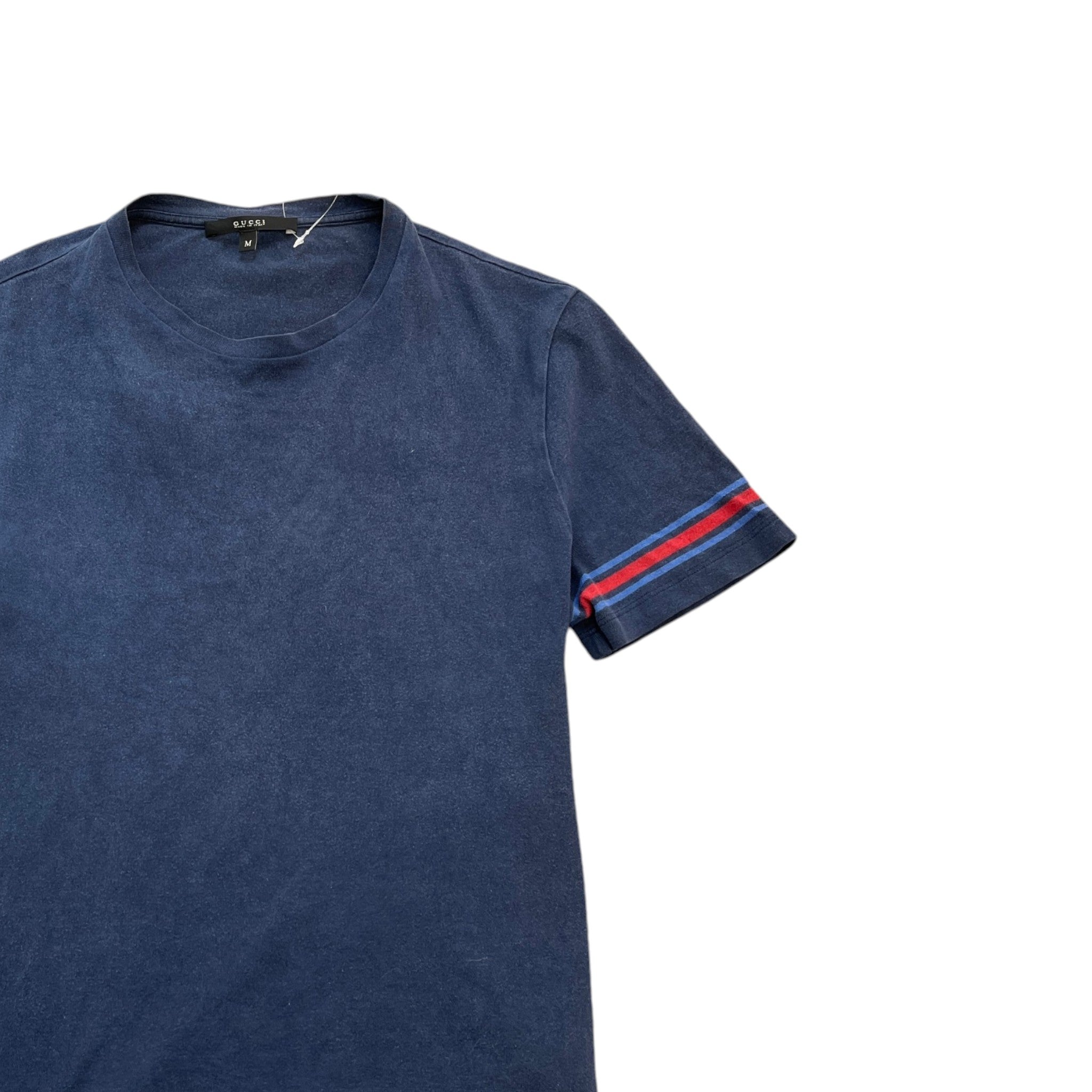 Men's Web T-Shirt Navy Size M