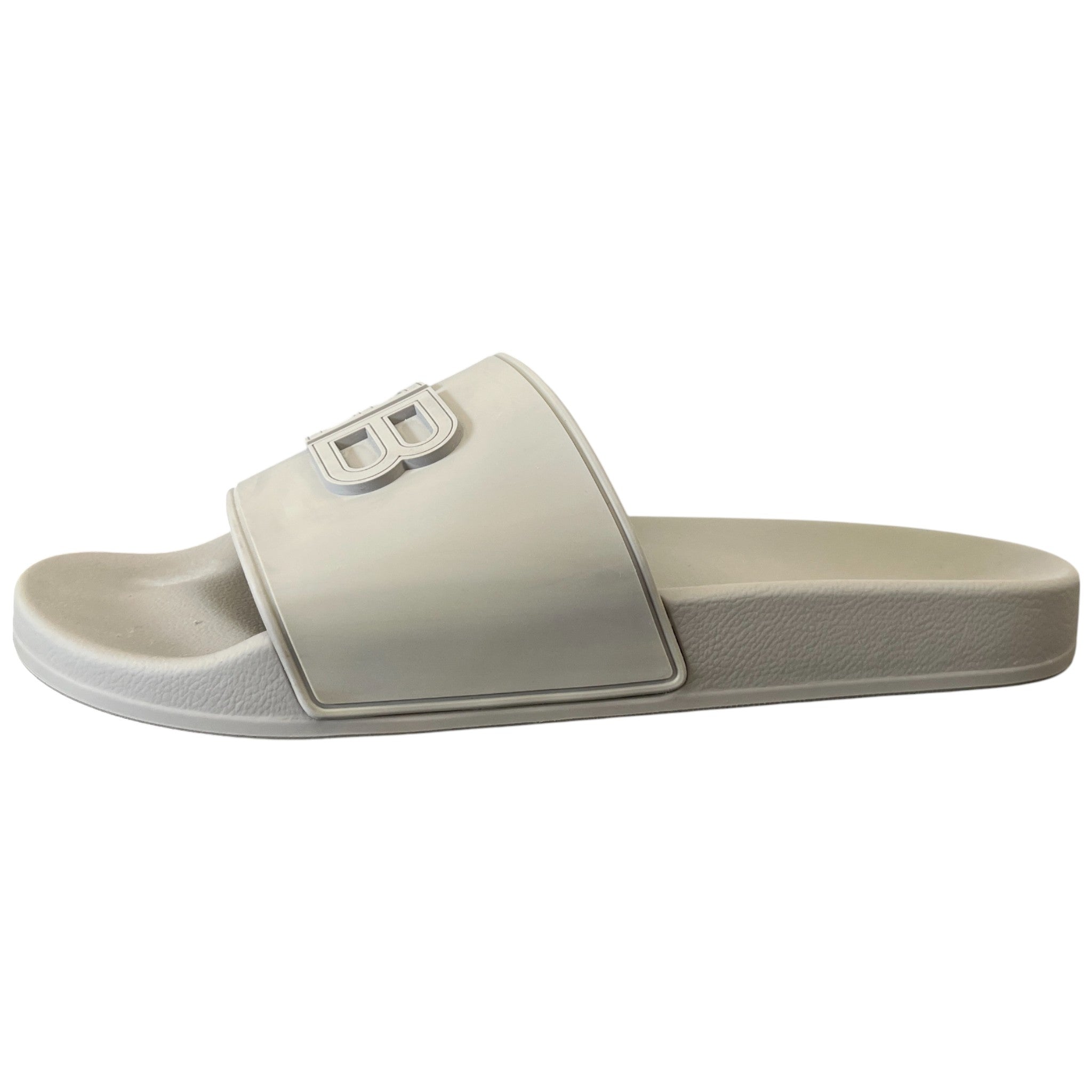 Women's Bb Mode Logo Slides Grey Size EU 42 / UK 9