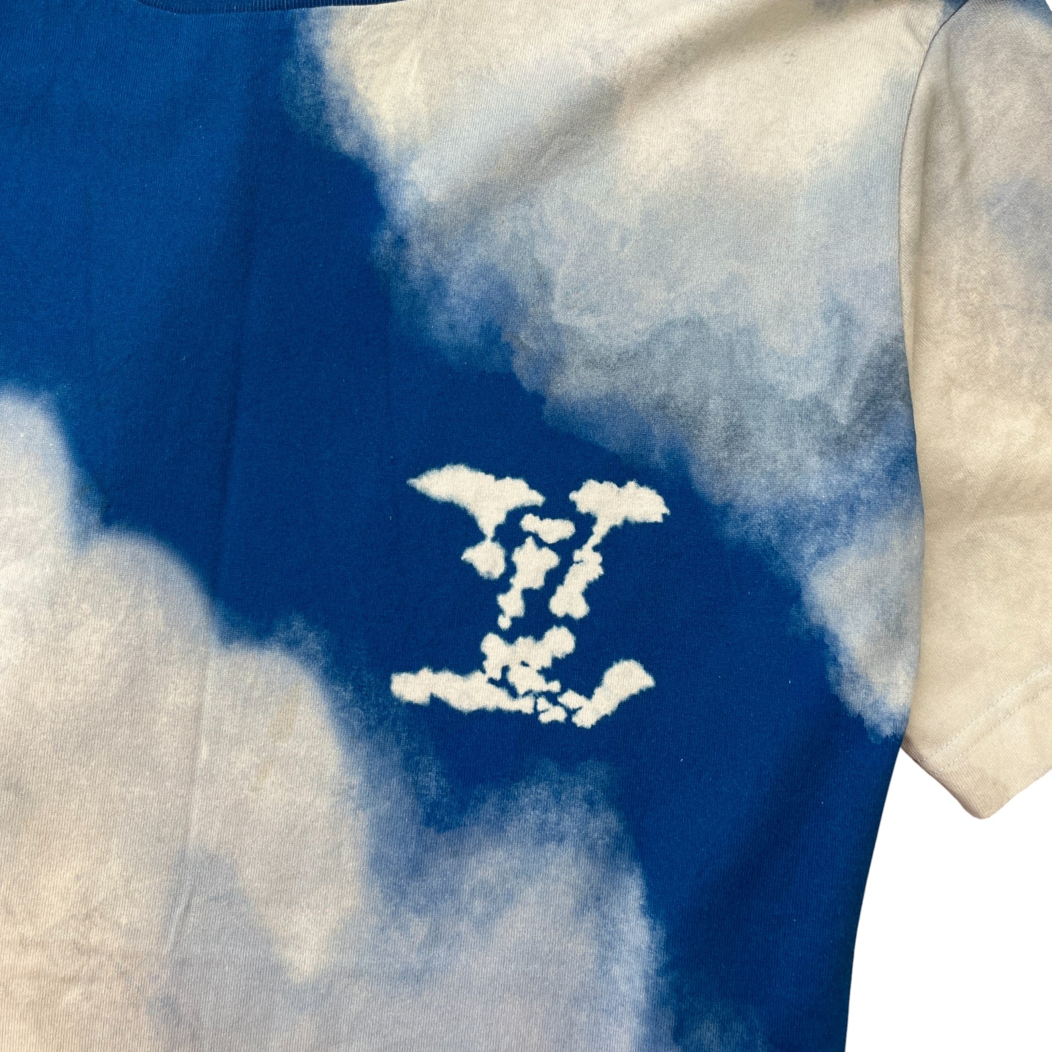 Men's Cloud T-Shirt Blue Size M