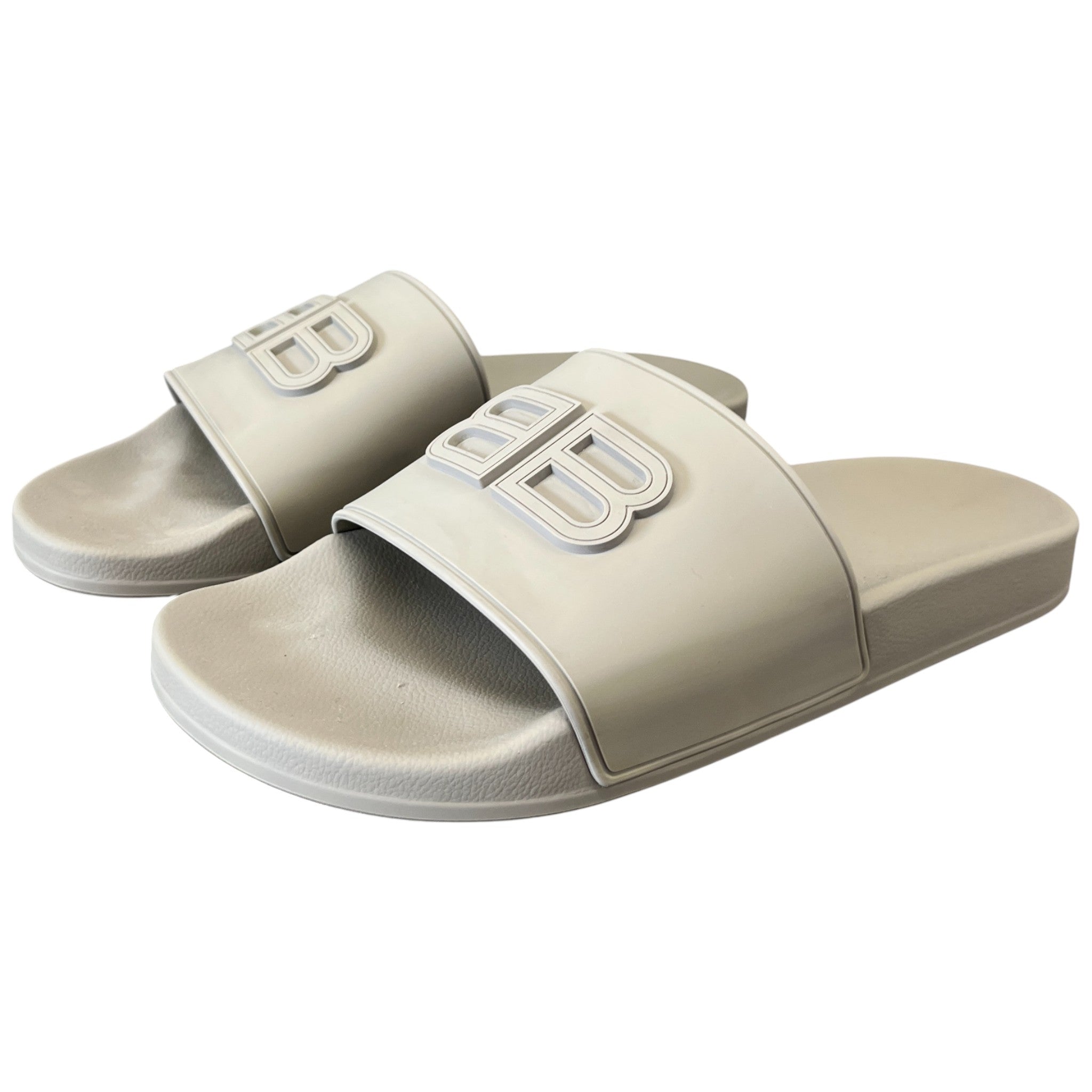Women's Bb Mode Logo Slides Grey Size EU 42 / UK 9