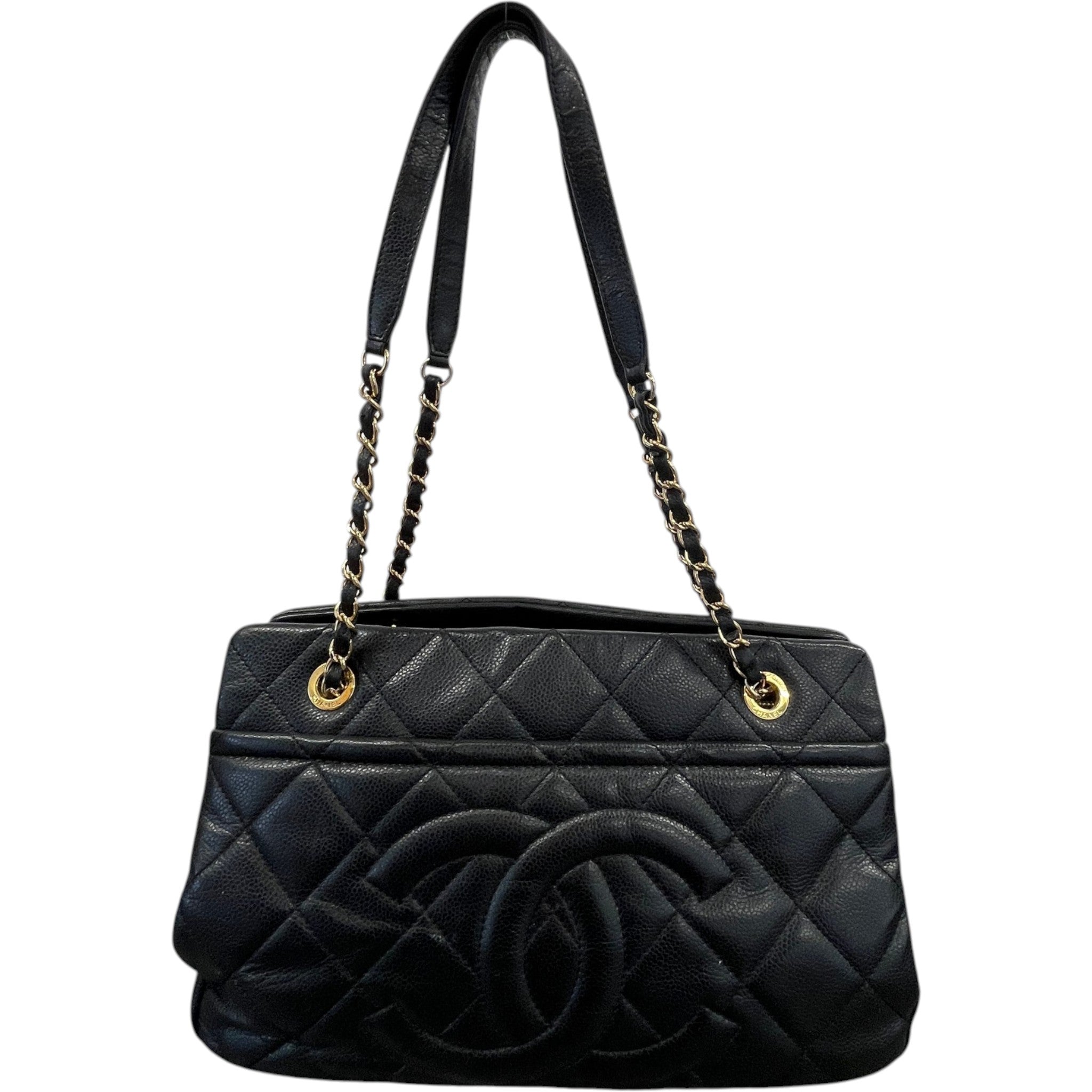 Women's Timeless Cc Chain Caviar Bag Black