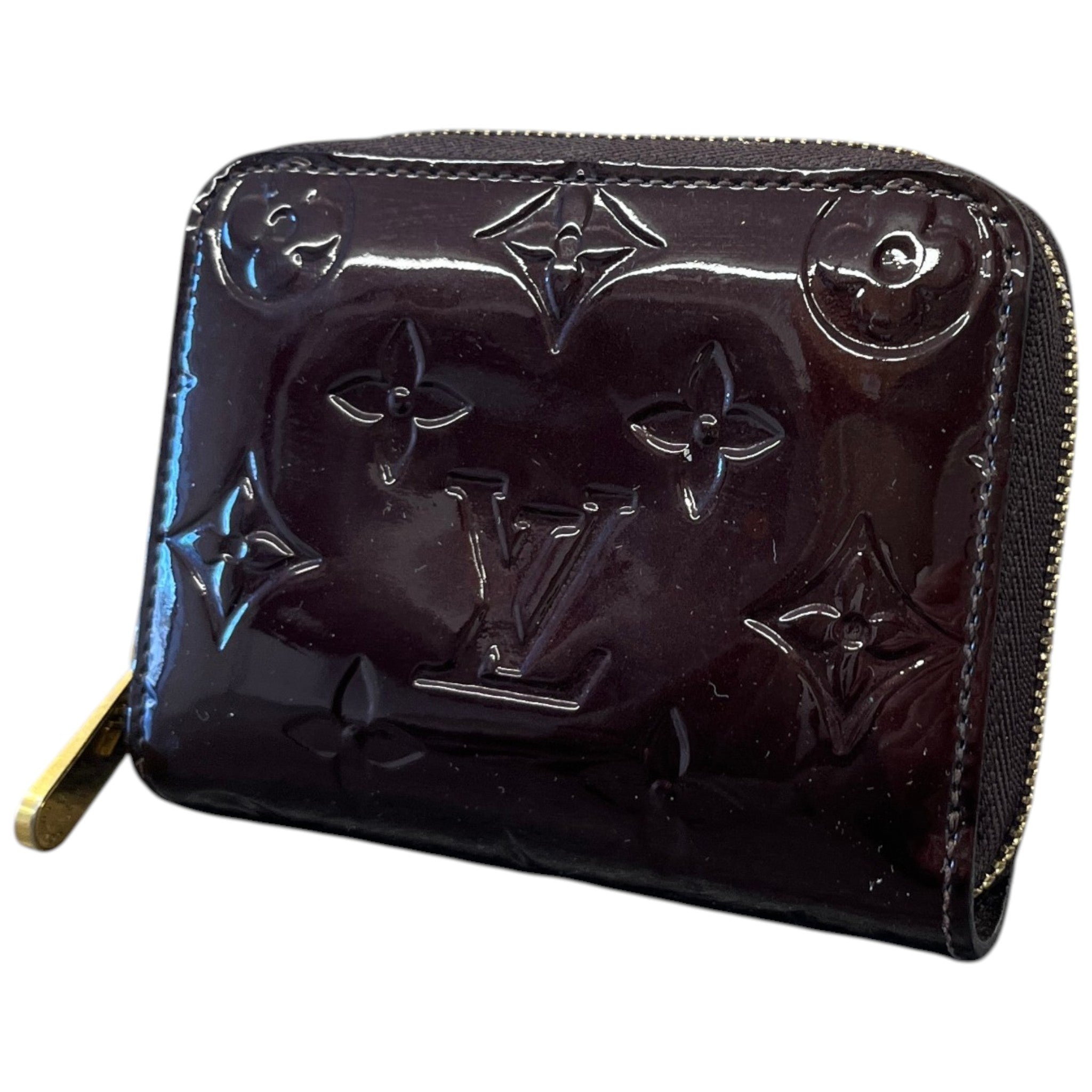 Women's Monogram Vernis Zippy Coin Purse Purple