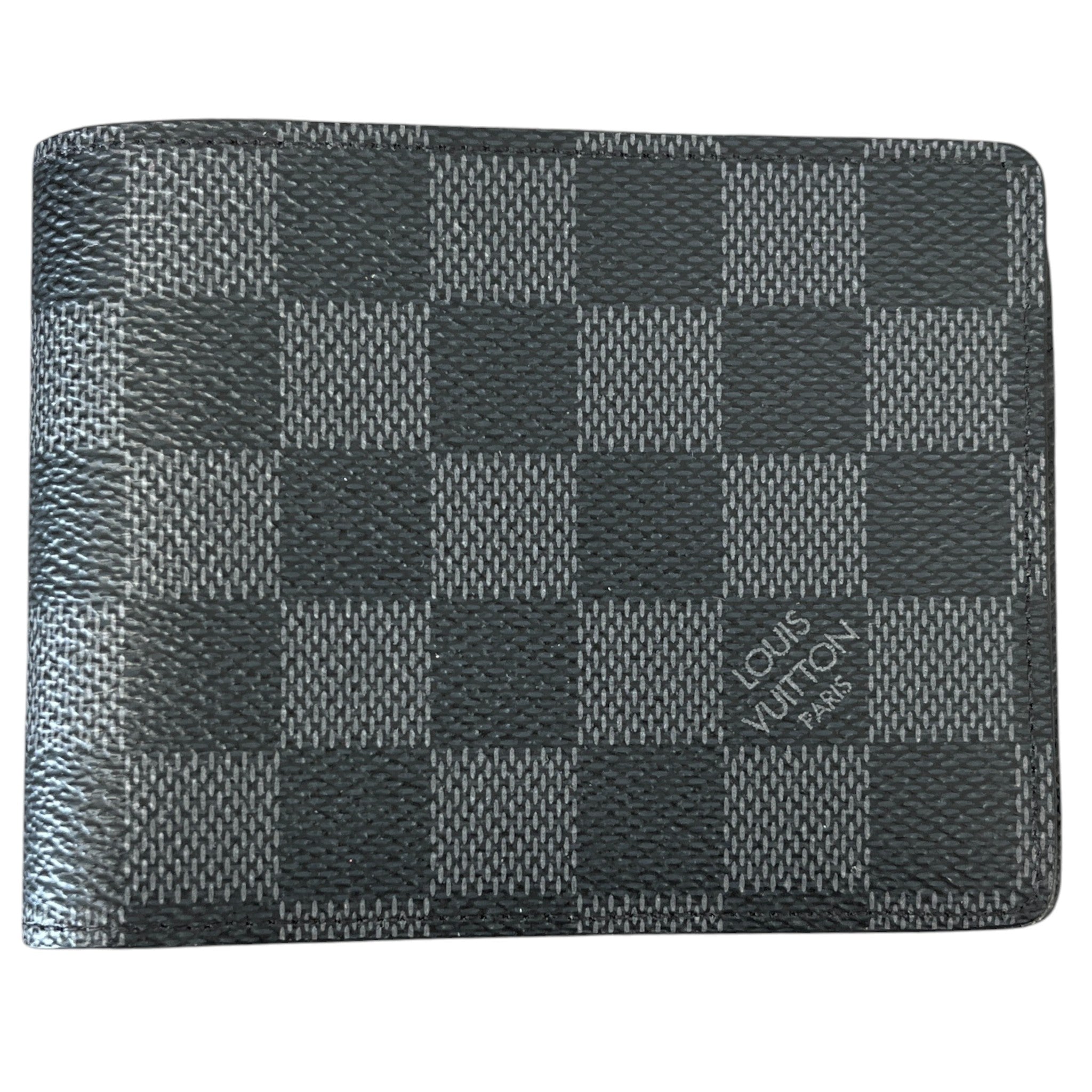 Men's Damier Graphite Slender Wallet Black