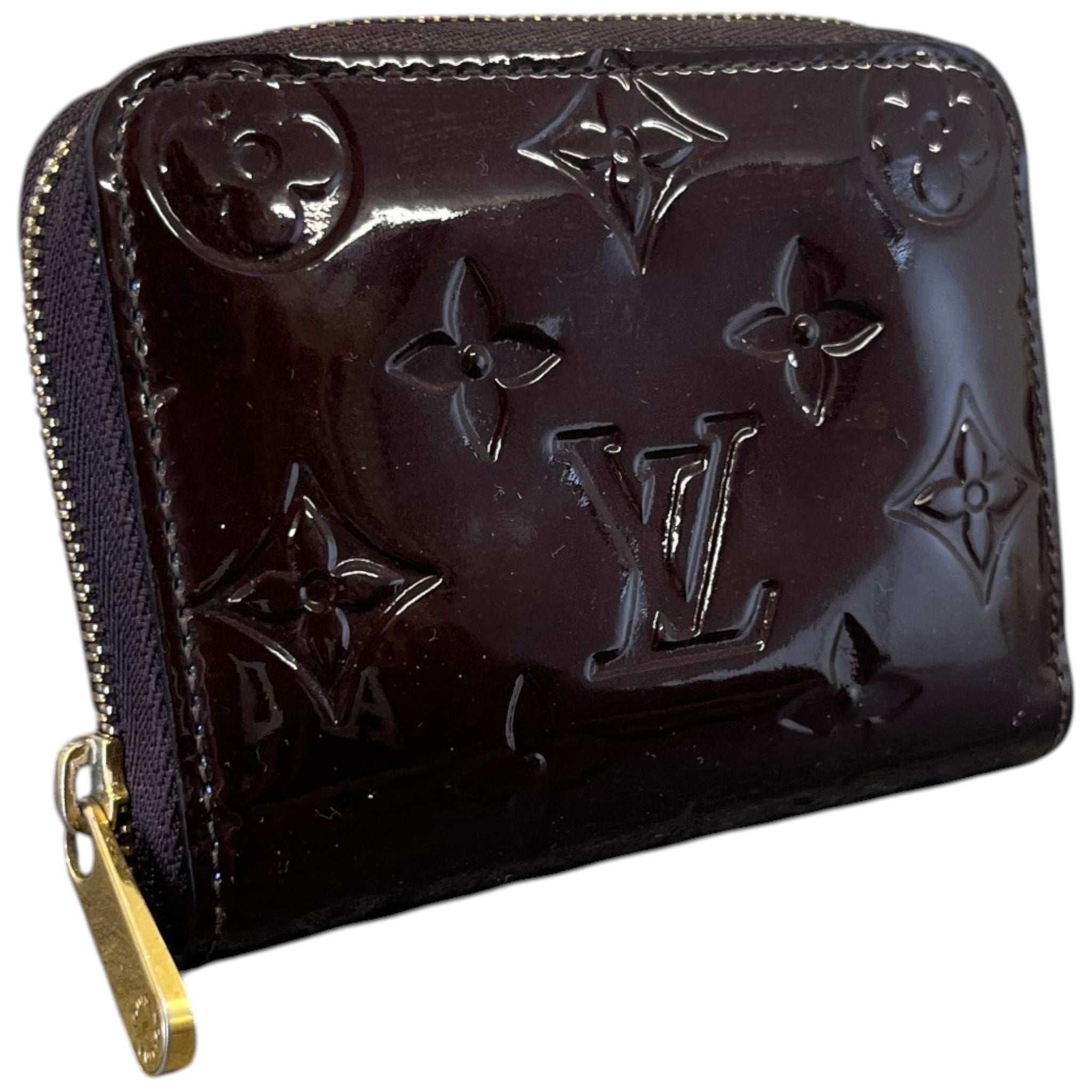 Women's Monogram Vernis Zippy Coin Purse Purple