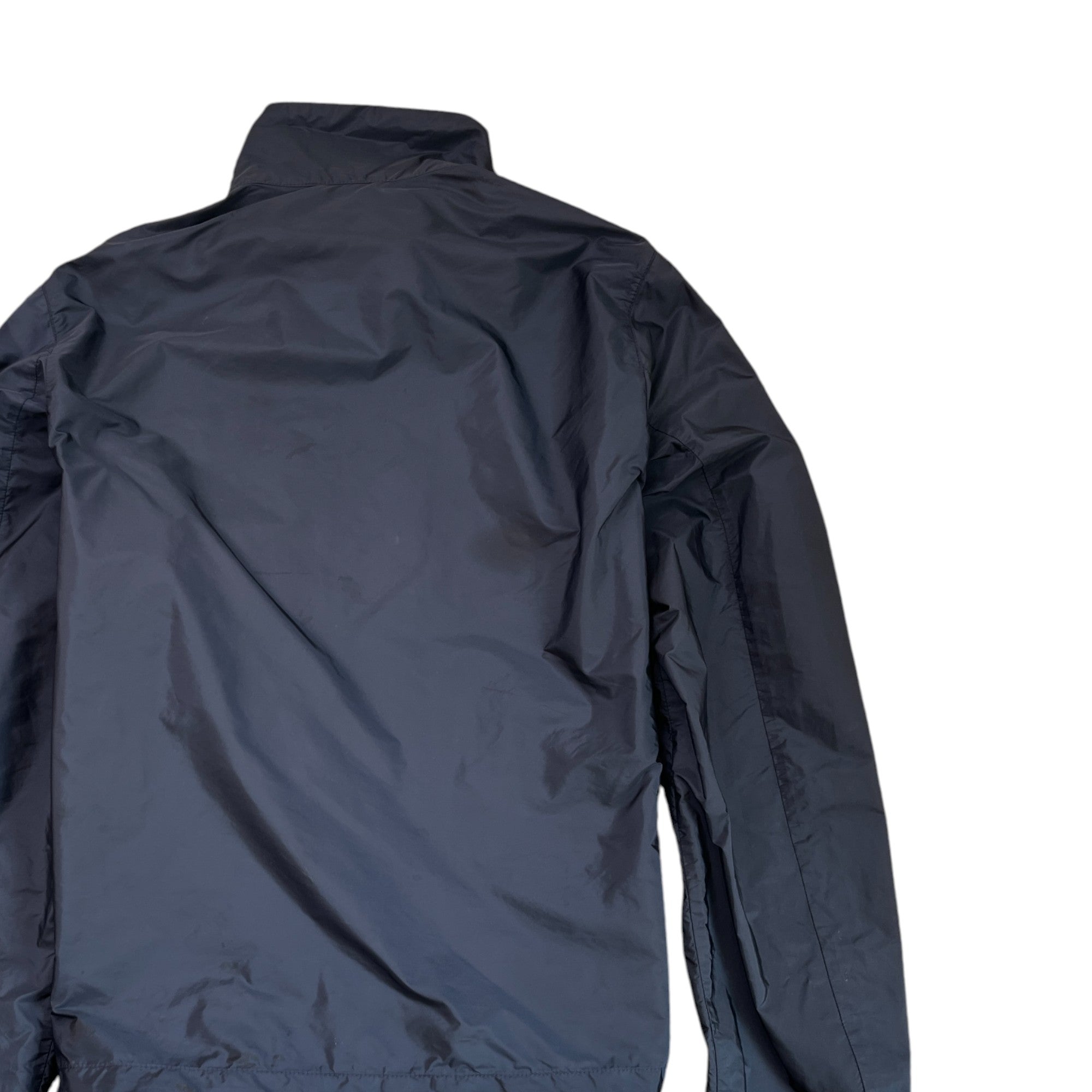 Men's Plaque Logo Jacket Navy Size IT 46 / S