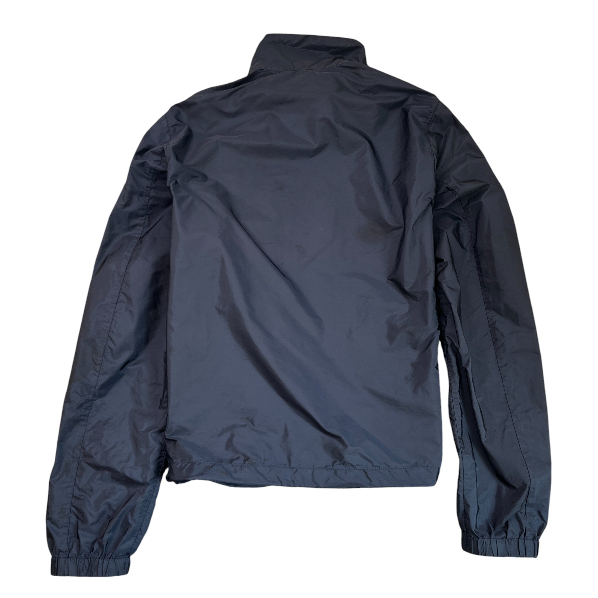 Men's Plaque Logo Jacket Navy Size IT 46 / S