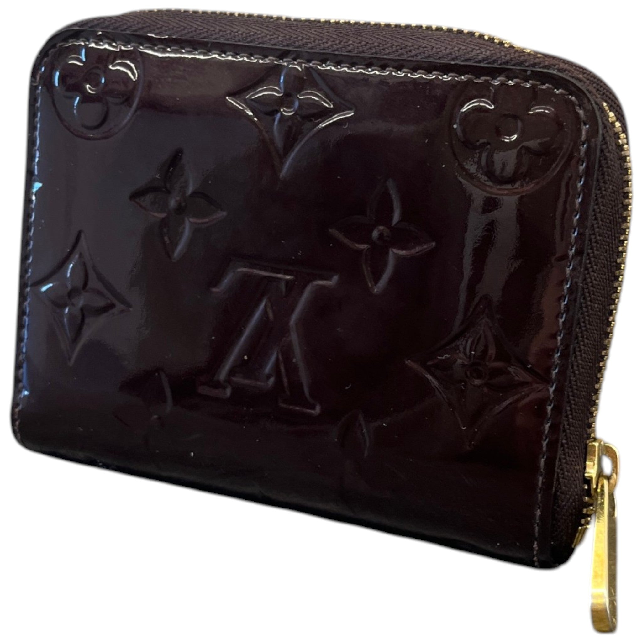 Women's Monogram Vernis Zippy Coin Purse Purple