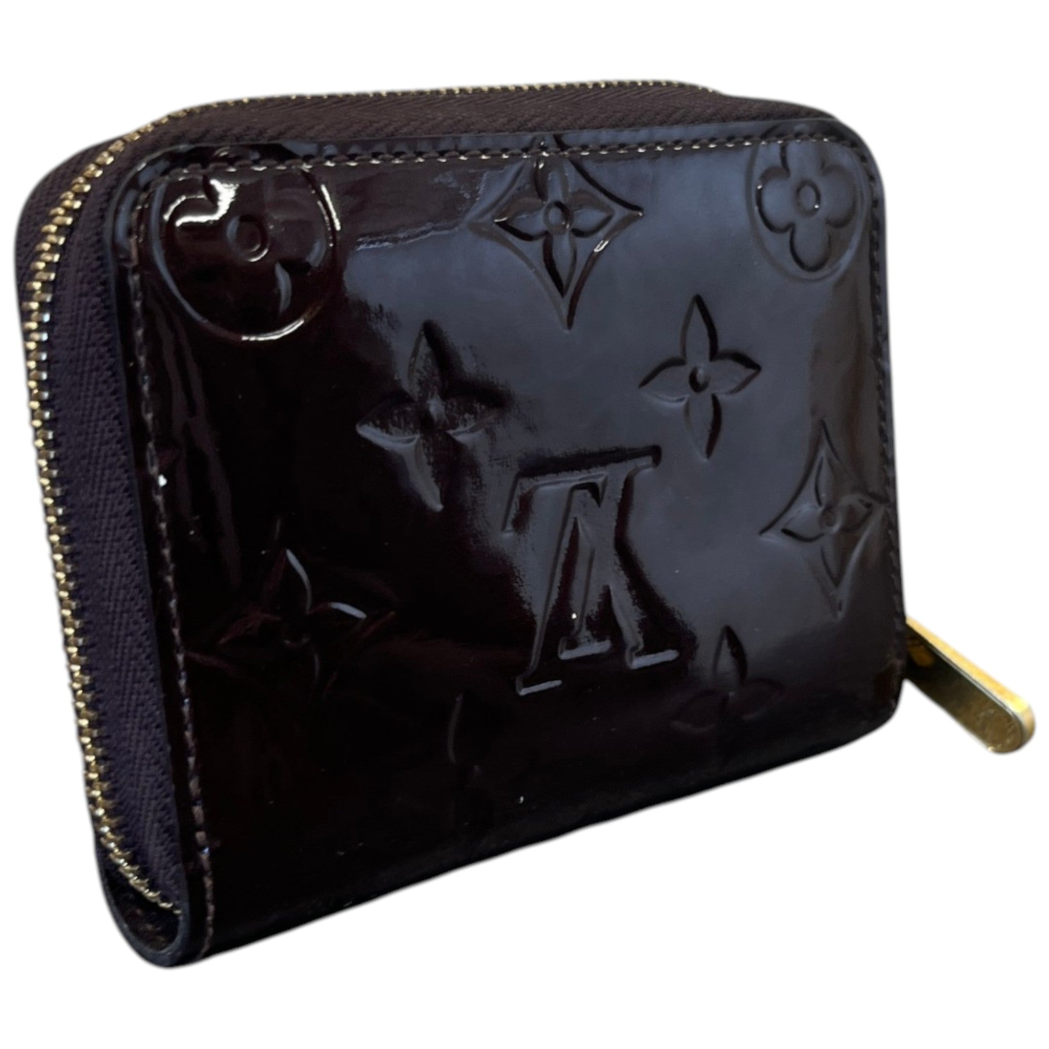 Women's Monogram Vernis Zippy Coin Purse Purple