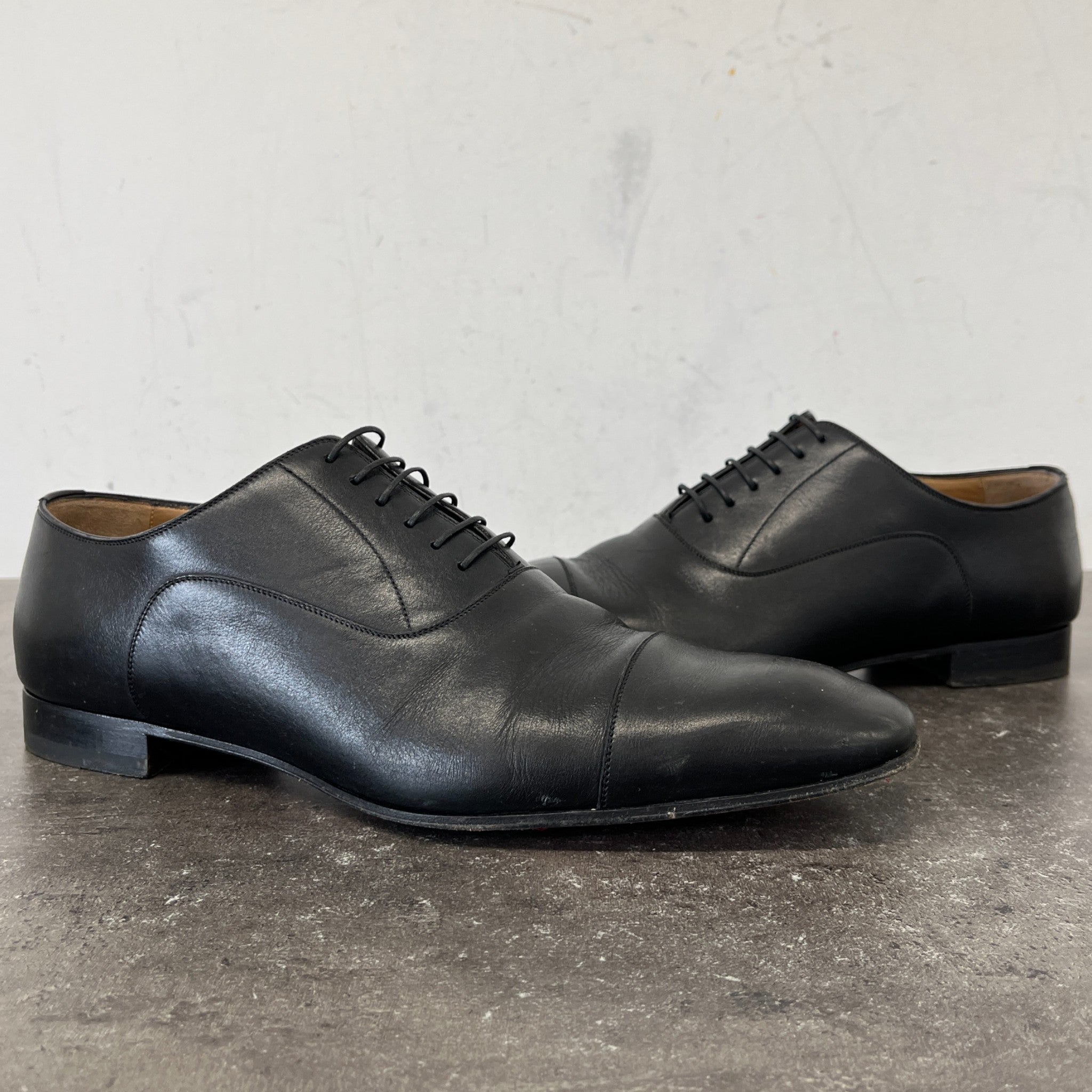 Men's Greggo Lace-Up Loafers Black Size EU 45 / UK 11