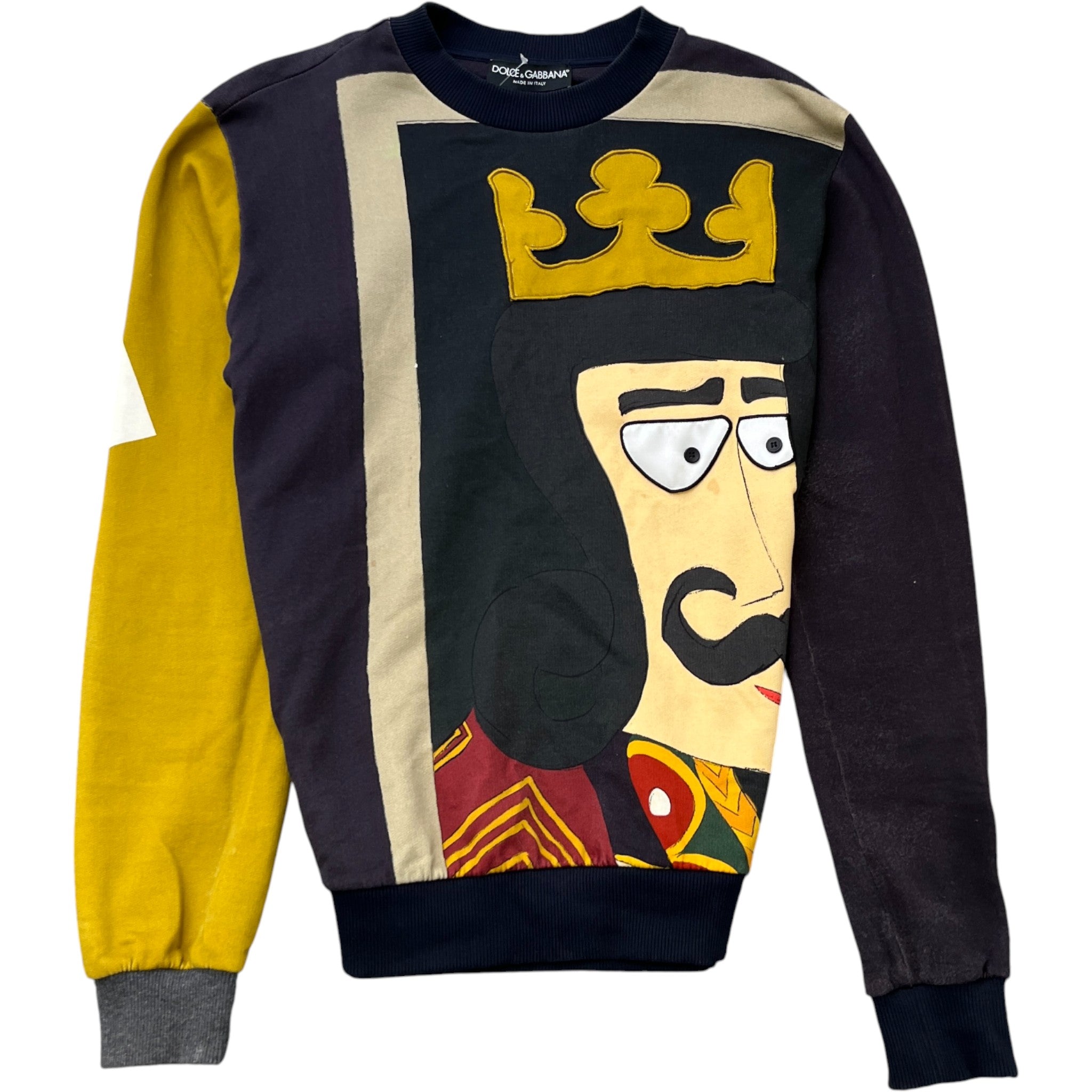 Men's Kings Of Love Sweatshirt Multi-Coloured Size IT 48 / UK M