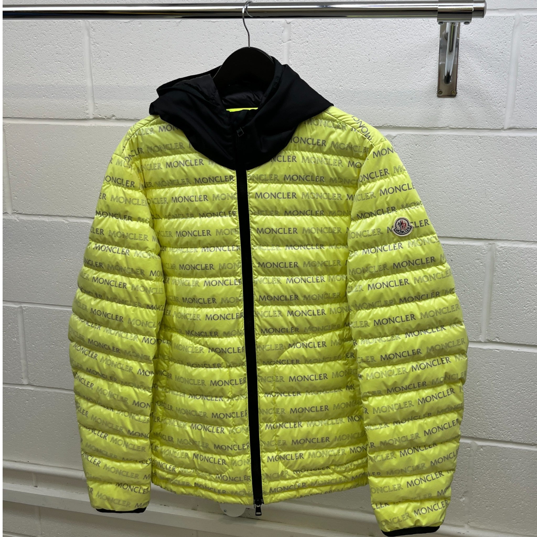 Men's Dun Down Jacket Yellow Size 6 / XXXL