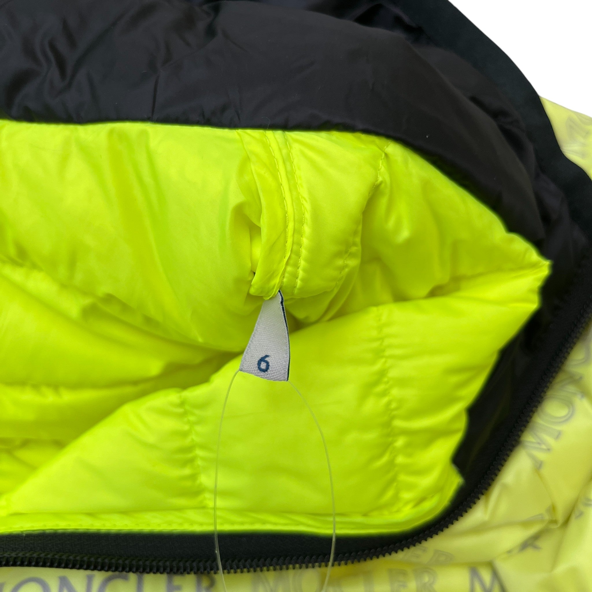 Men's Dun Down Jacket Yellow Size 6 / XXXL