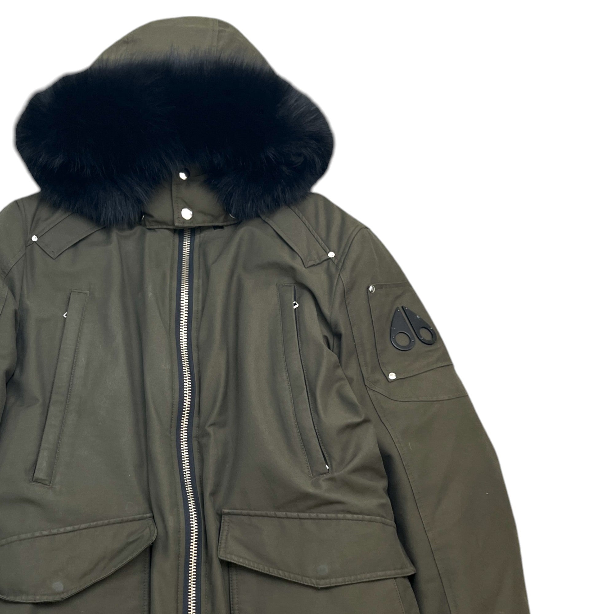 Men's Pearson Down Jacket Khaki Size XL